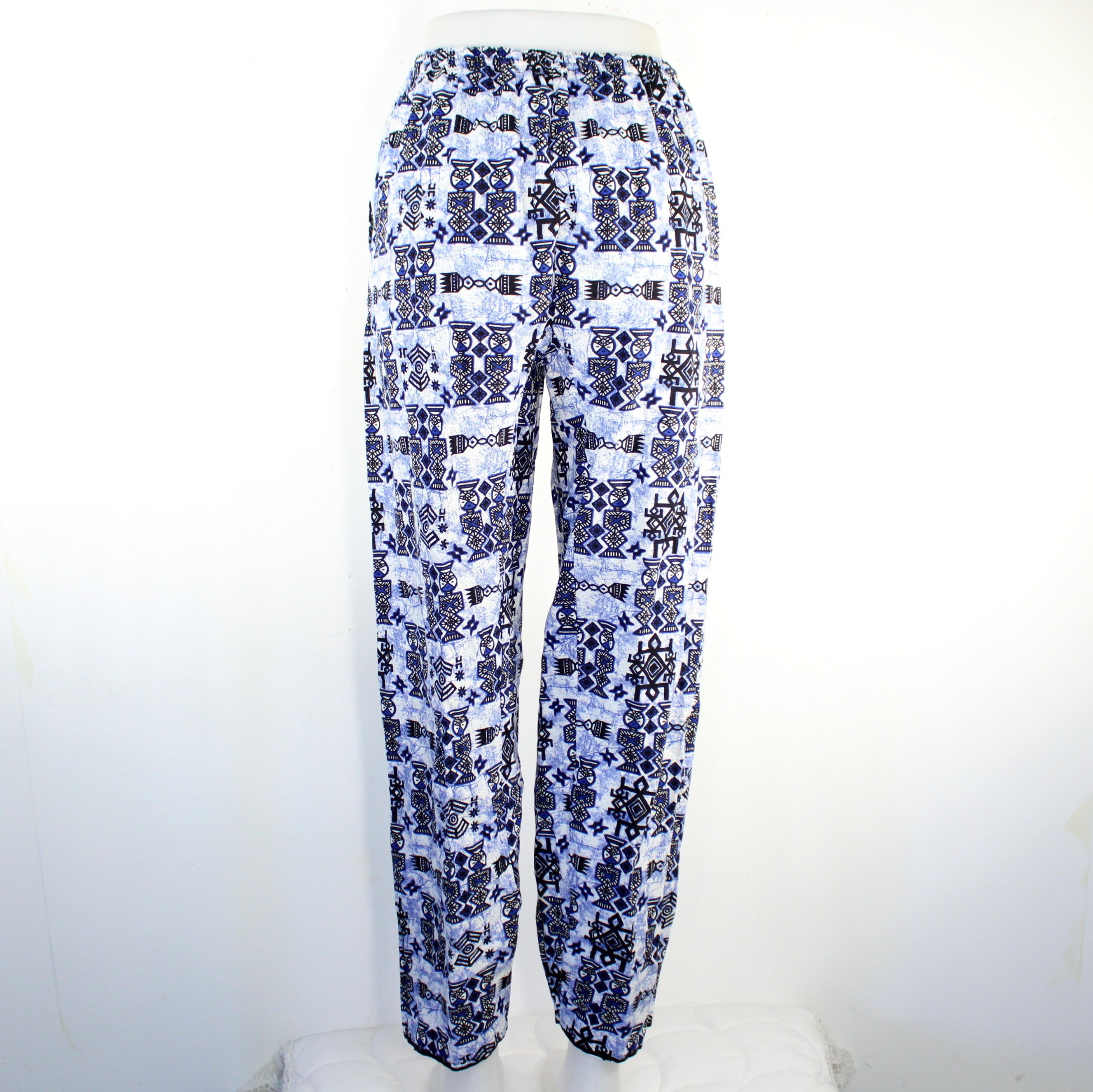 Pantalon Tribal Bleu Taille Estimée S - Photo 3