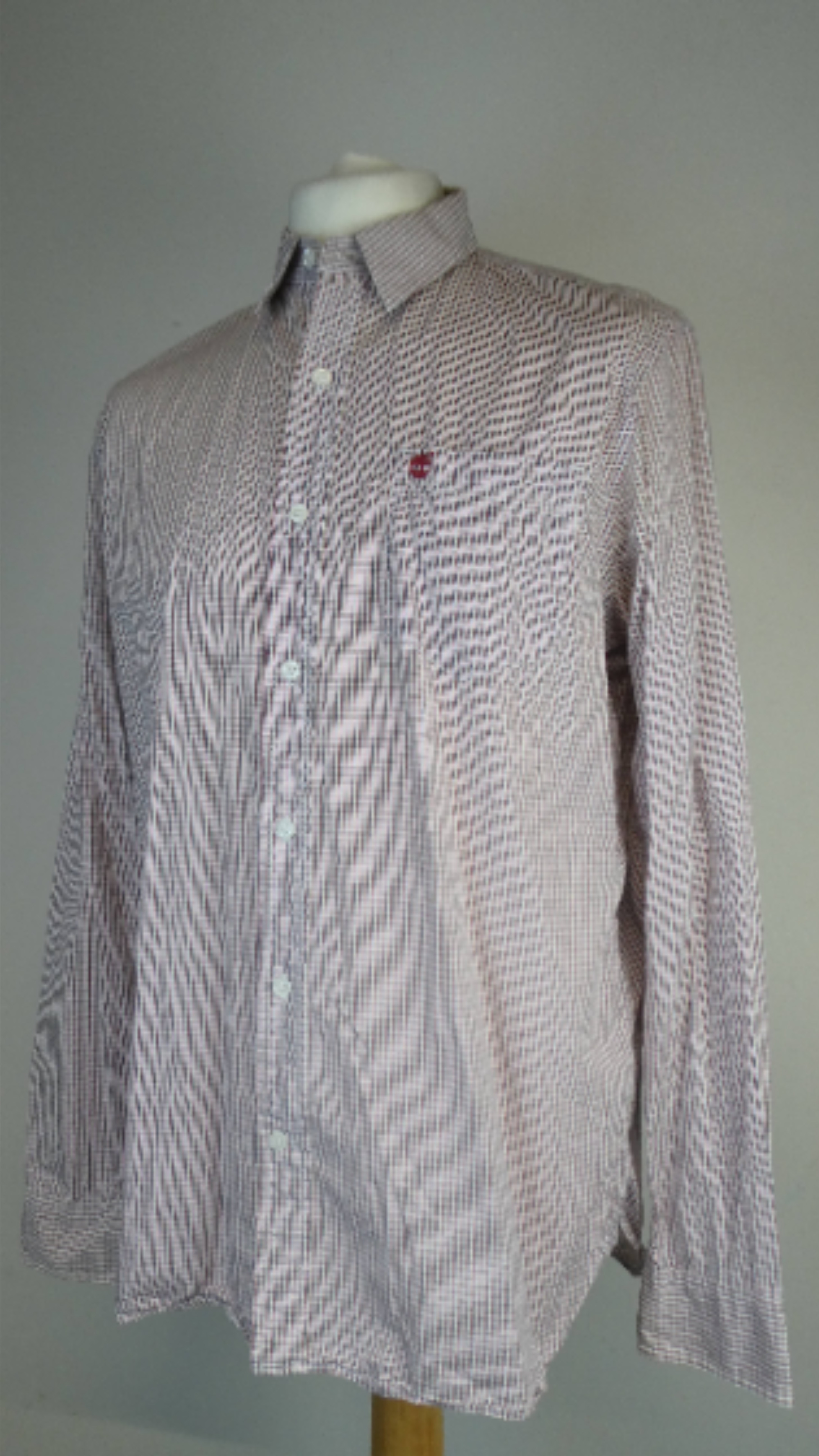 Timberland - Chemise à petits carreaux Regular Fit - L - Photo 1