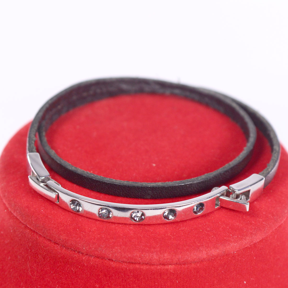 Bracelet à enrouler et collier menottes  - Vue 2 - 