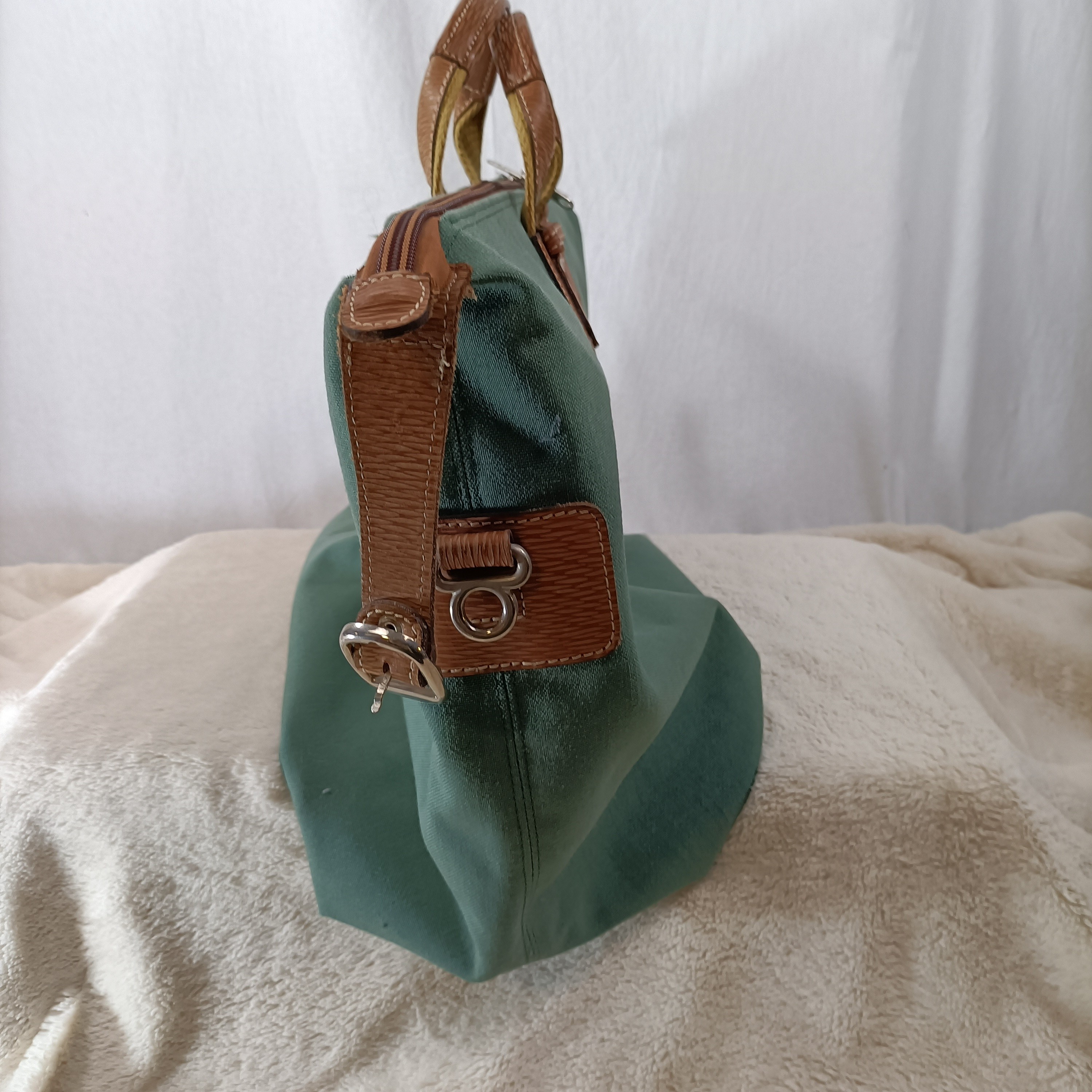 Sac de Voyage Vintage Homme Femme┃Toile Résistante & Cuir┃Grand Format Chic & Durable – City Sac