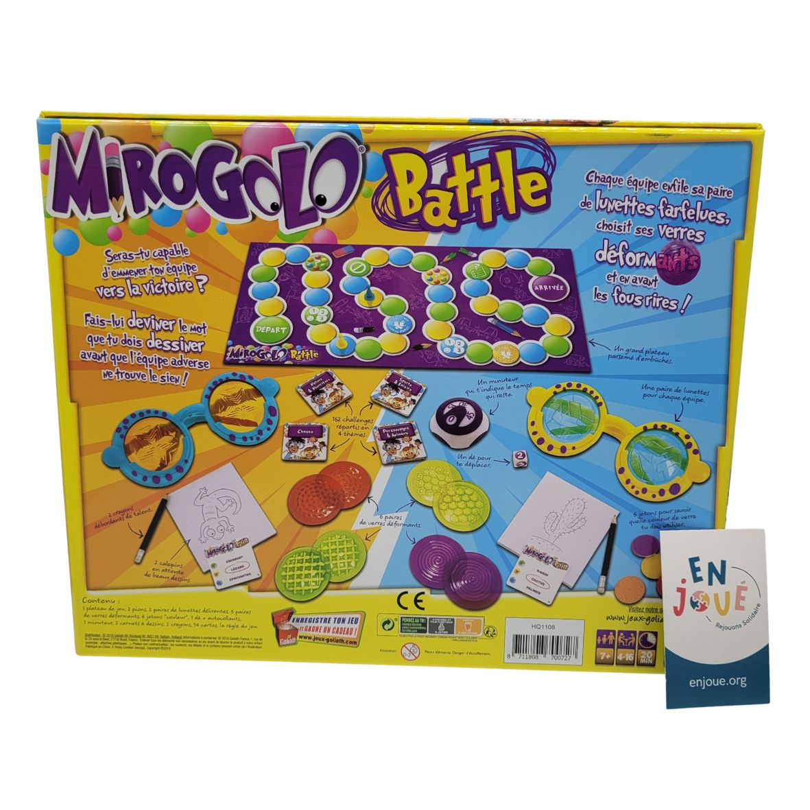 Voir photo 3 de Jeu de société - Mirogolo Battle - Goliath - À partir de 7 ans. Jeu de société - Mirogolo Battle - Goliath - À partir de 7 ans. Très bon état - Vue 3 -