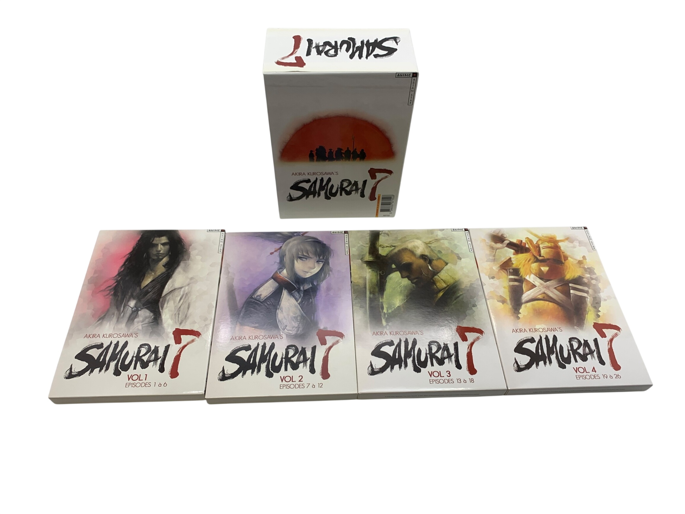 Coffret DVD - Samurai 7 Très bon état -  reconditionné disponible sur Label Emmaüs