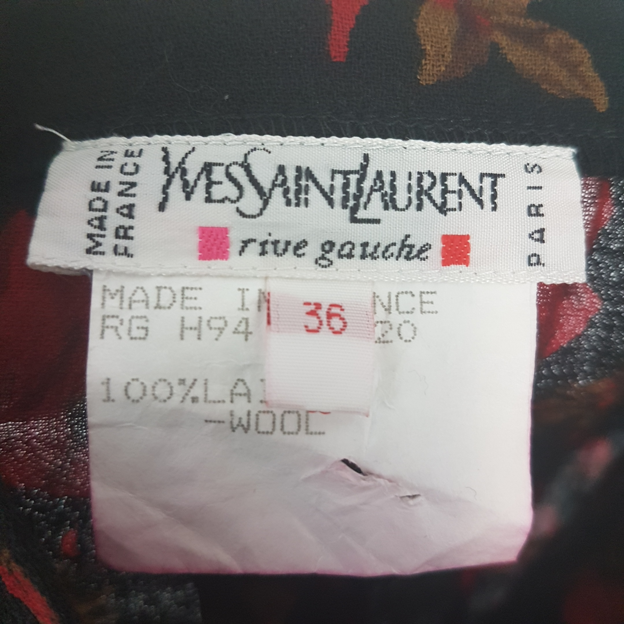 Jupe en Laine - YVES SAINT LAURENT - 36 - Photo 4