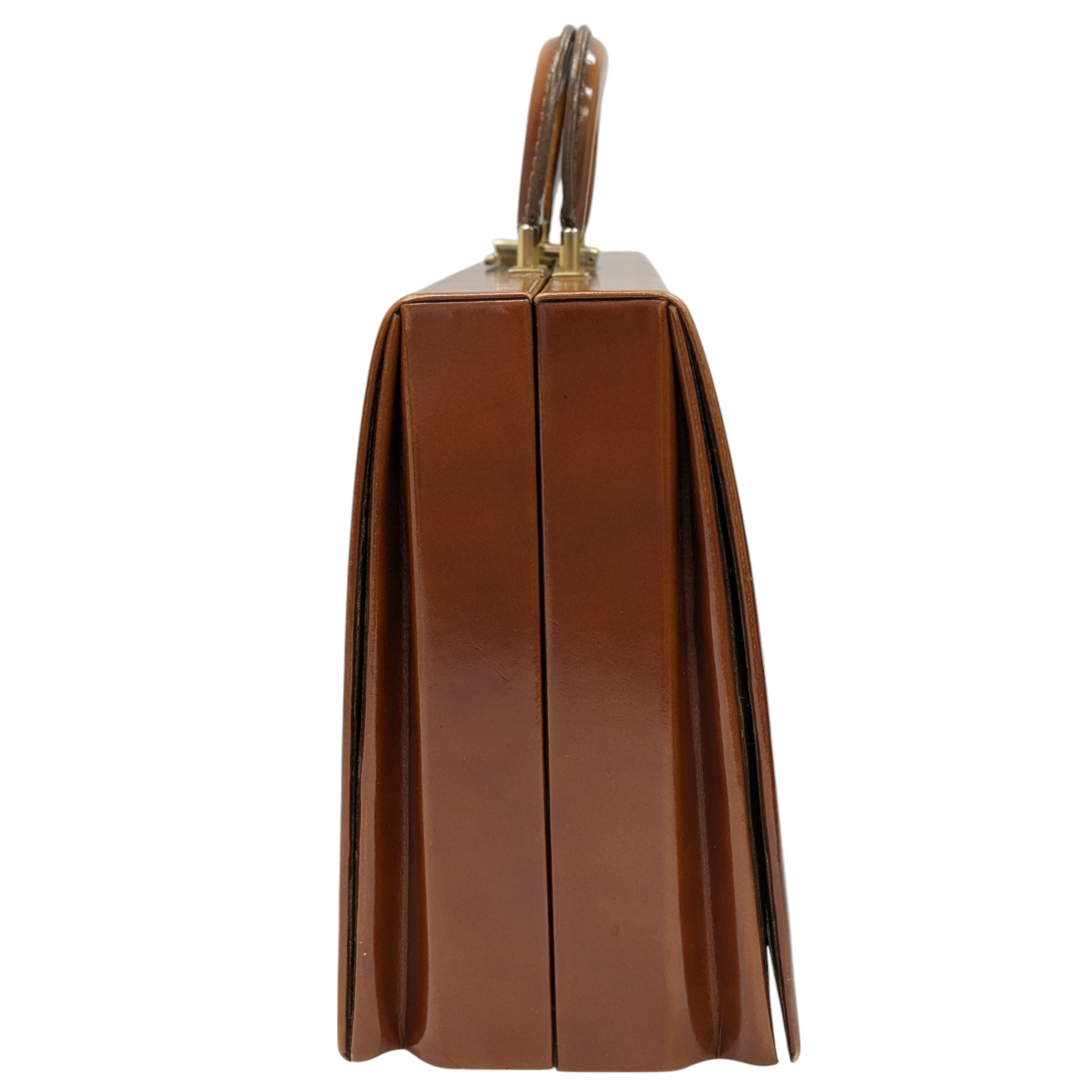 Sac de voyage en cuir & nécessaire de toilette 1900