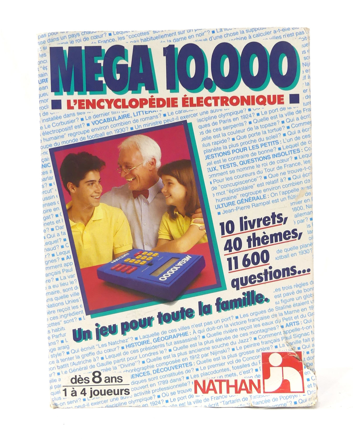 Ancien Jeu Méga 10.000 Nathan - L' Encyclopédie Électronique - Bon état - Photo 10
