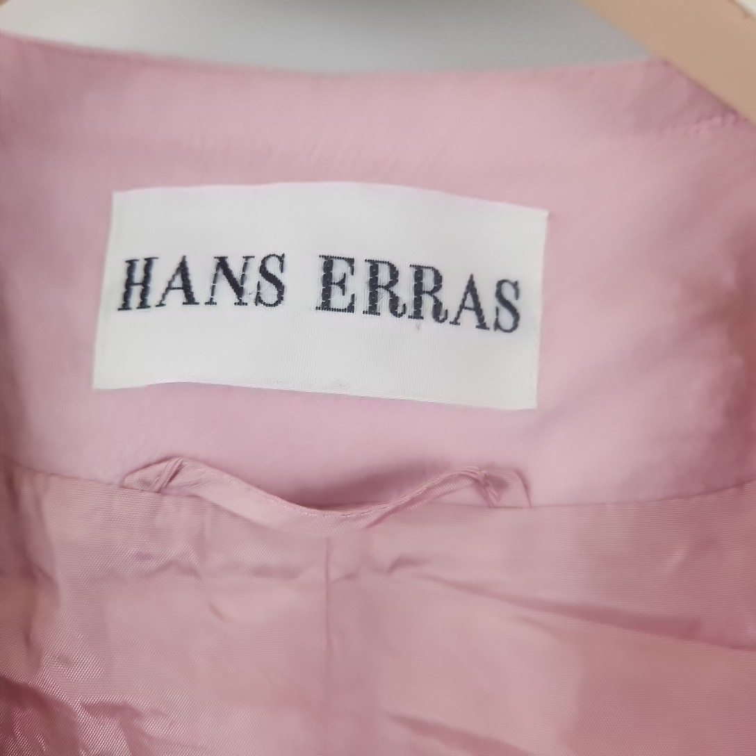 Hans Erras - Veste rose laine/angora - Taille 40/42 ( estimée) Très bon état - Vue 4 - 