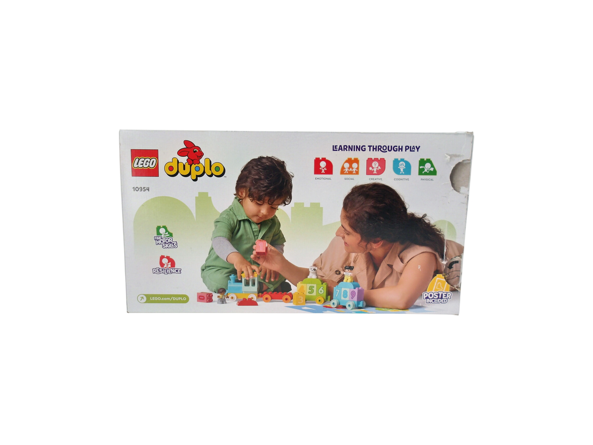LEGO Duplo - Le train des chiffres - 10954 Très bon état -  reconditionné disponible sur Label Emmaüs