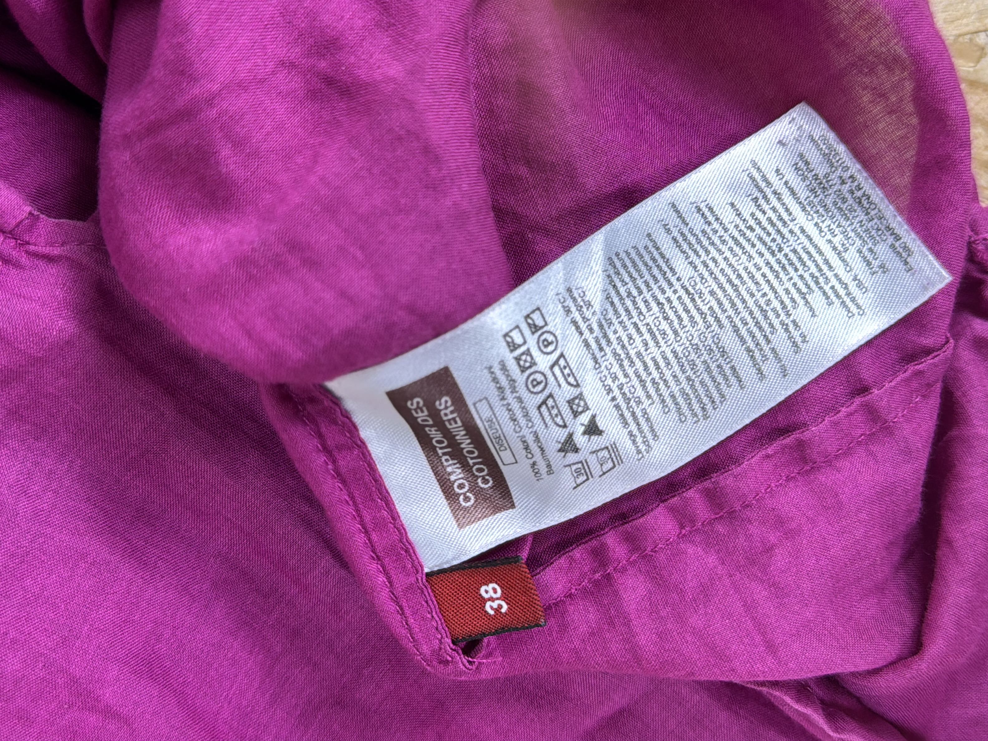 Chemisier violet Comptoir des Cotonniers 🛒 - Photo 3