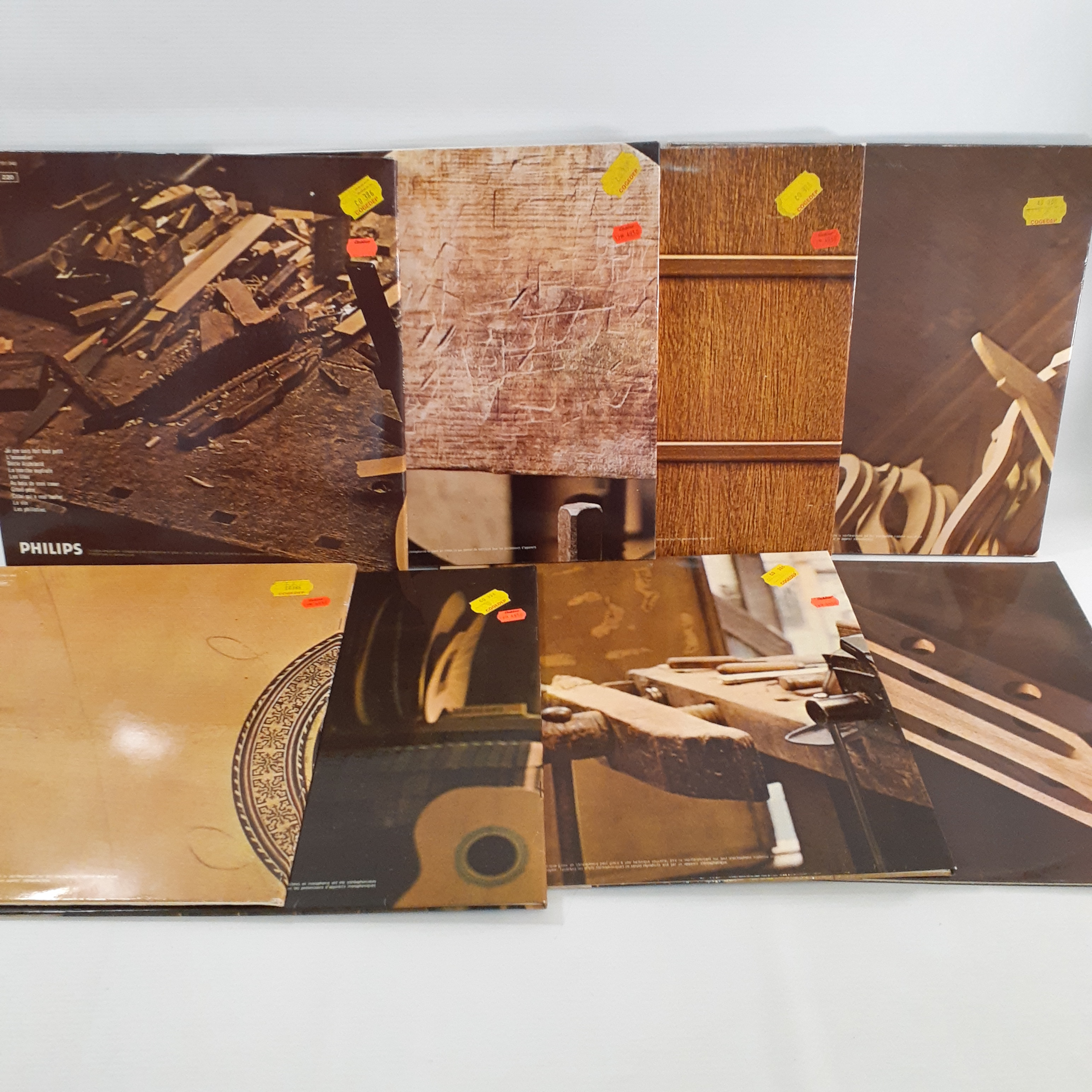 Lot de 8 vinyles collection Georges Brassens Très bon état - Vue 2 - 