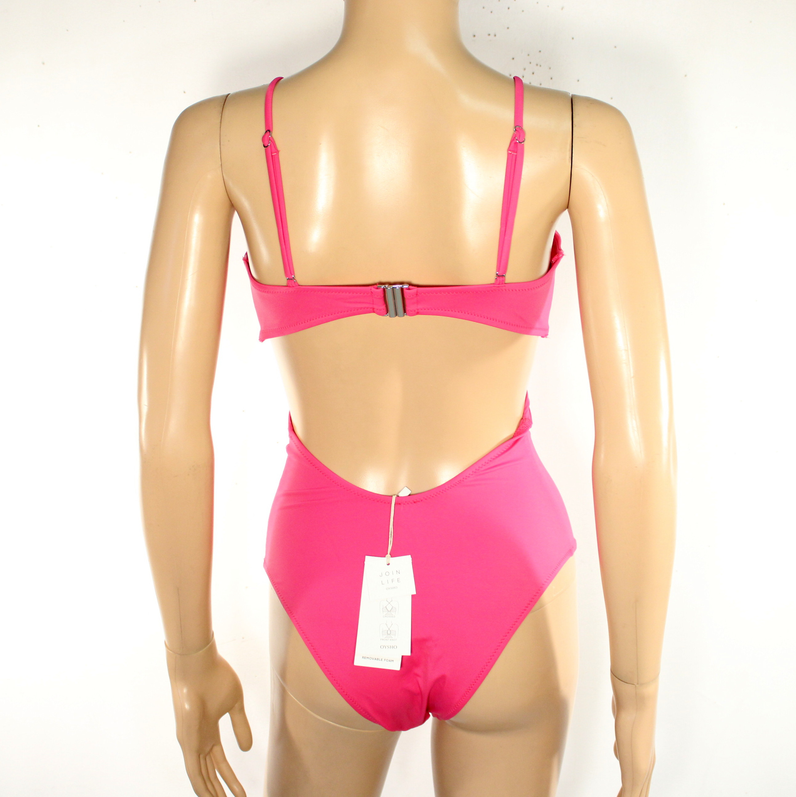 Voir photo 2 de Maillot De Bain Femme Rose OYSHO Taille S Maillot De Bain Femme Rose OYSHO Taille S Comme neuf - Vue 2 -