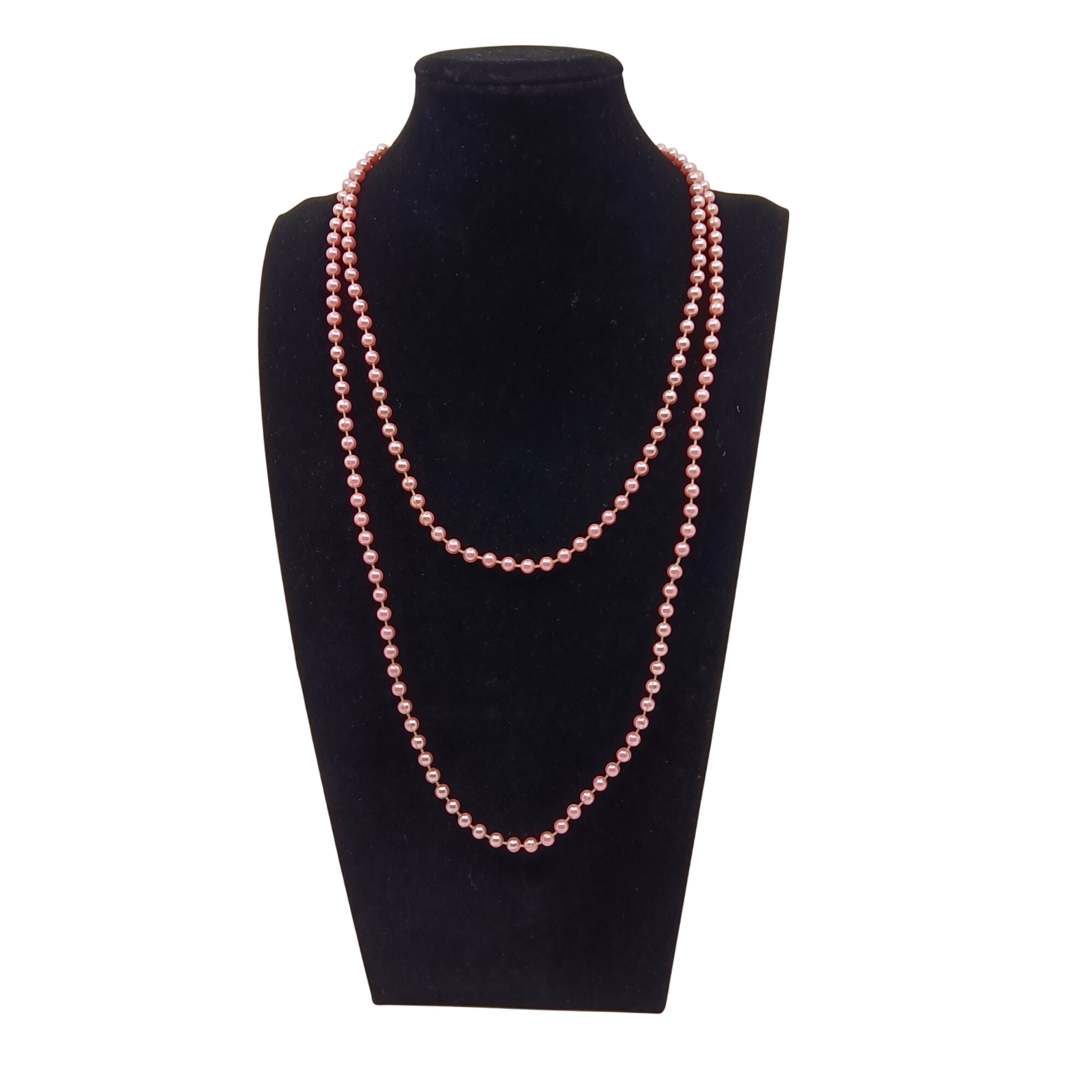 Collier fantaisie perles roses - Label Emmaus - Modalova