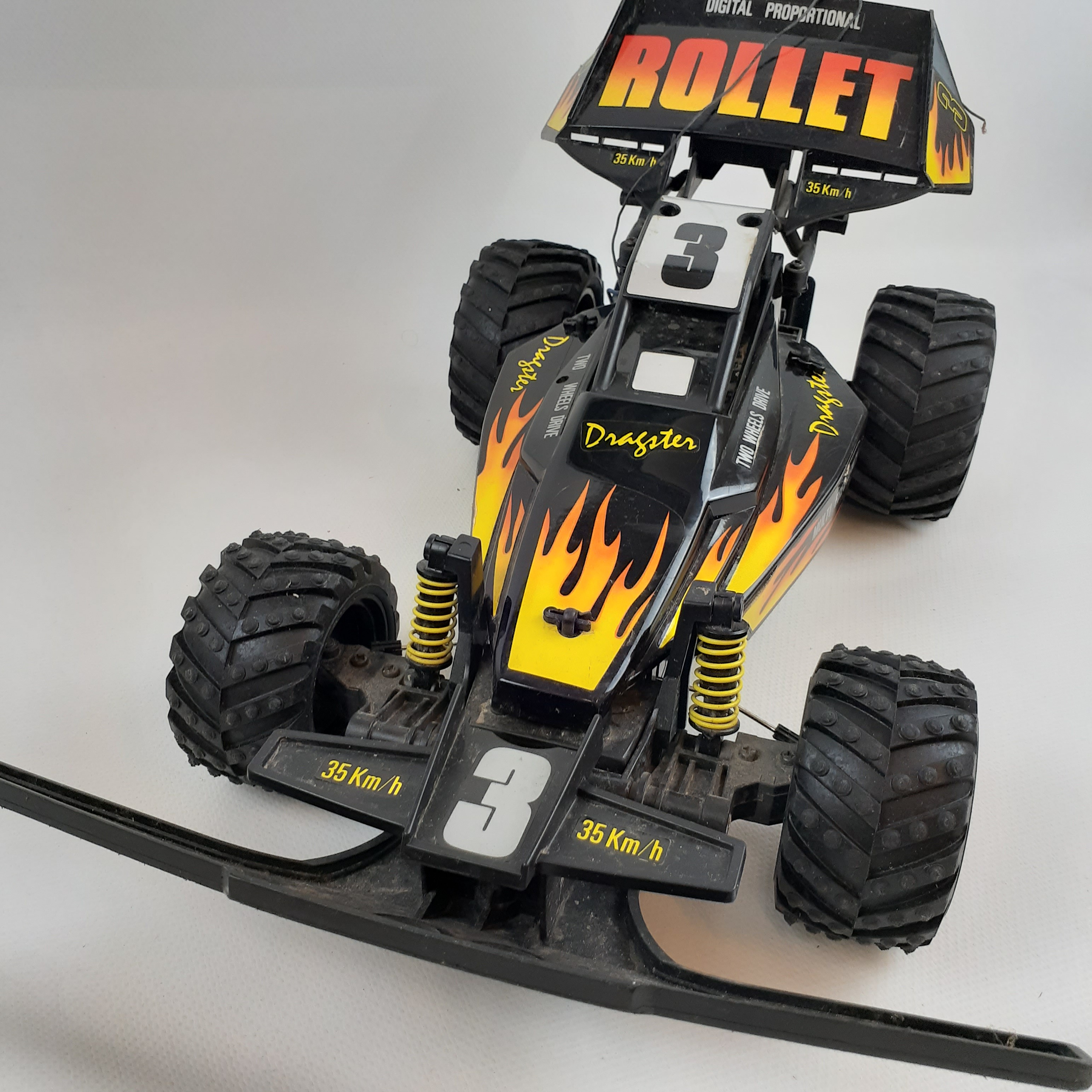 BUGGY DRAGSTER échelle 1/14 NIKKO Bon état - Vue 2 - 
