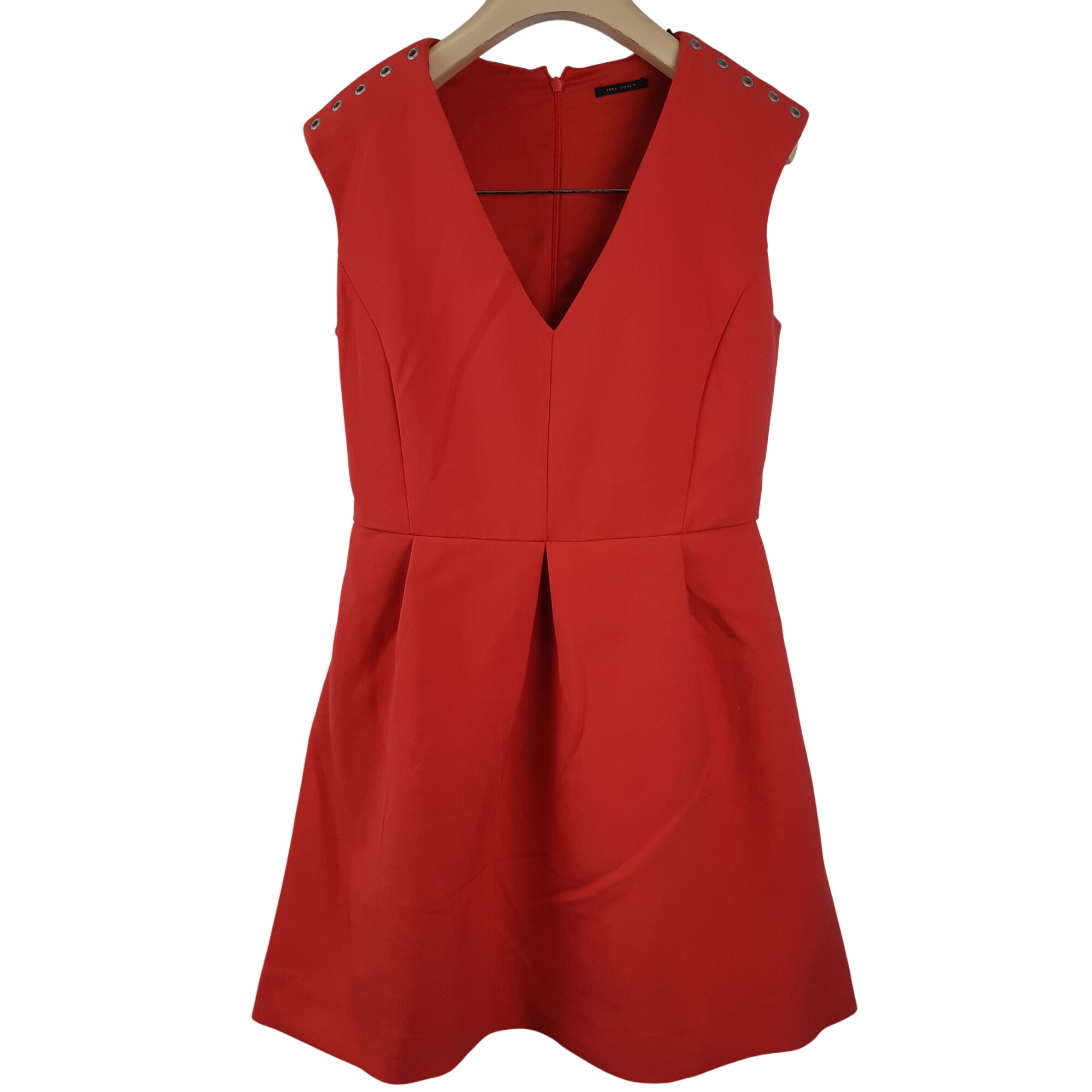 Ikks - Robe rouge passion polyester Taille 38 Longueur 86 cm Très bon état -  reconditionné disponible sur Label Emmaüs