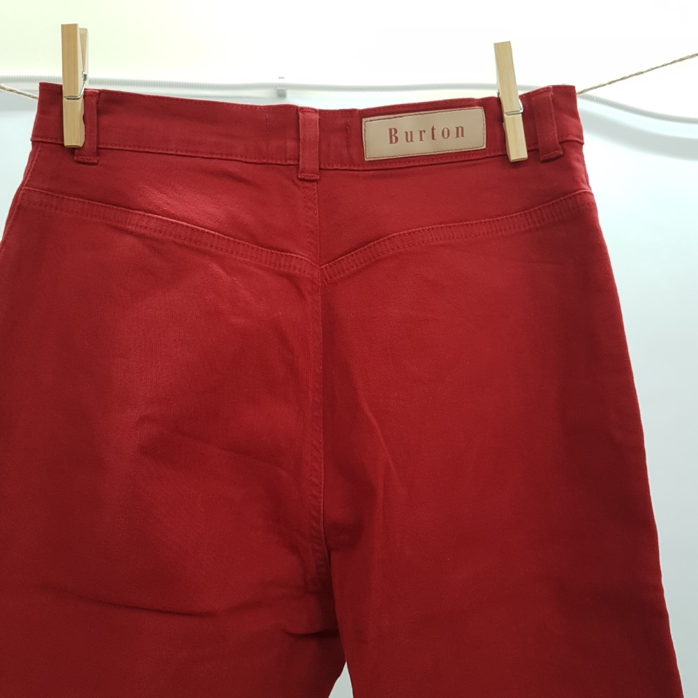 Pantalon rouge - BURTON - taille 40 Très bon état - Vue 6 - 
