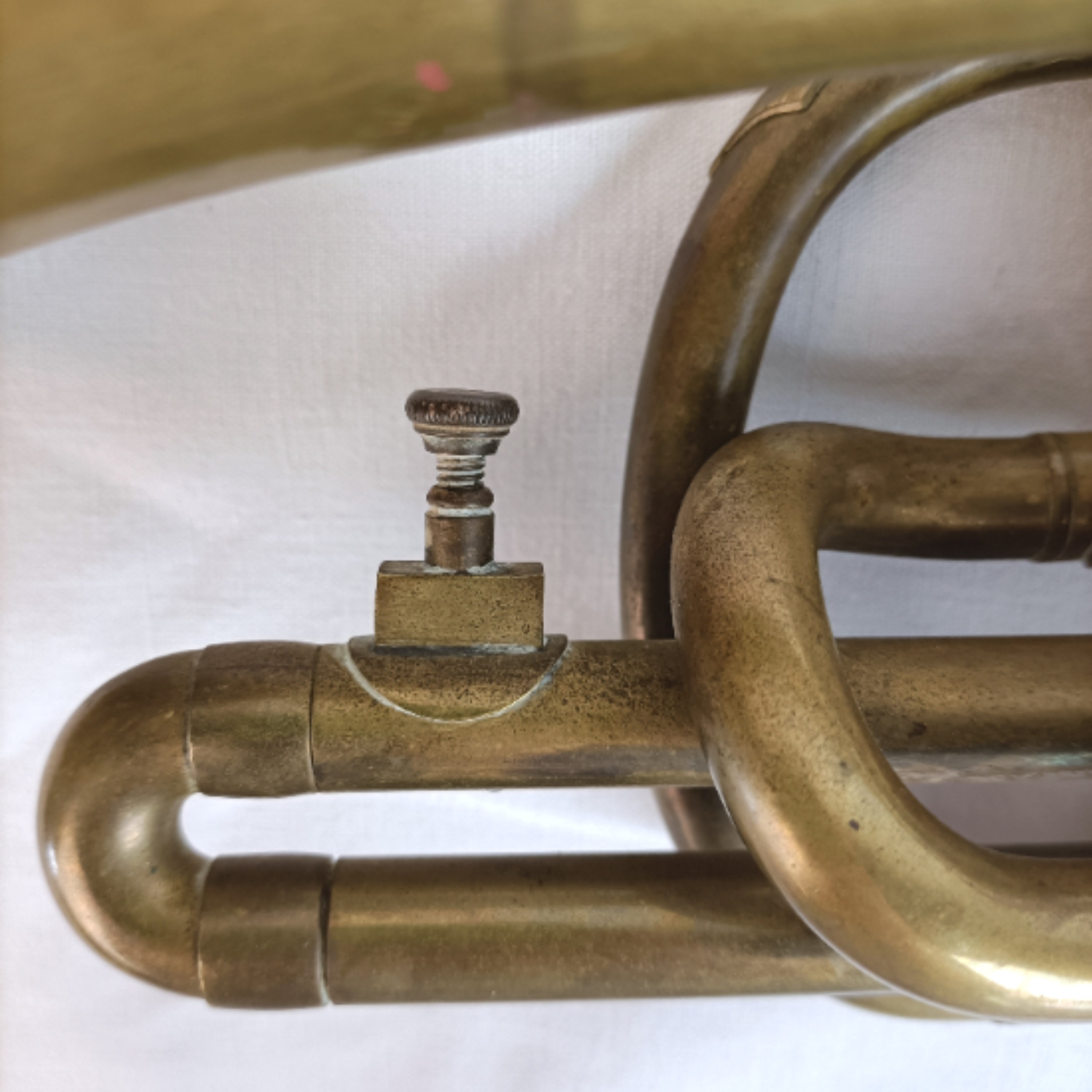 Ancienne Trompette Couesnon et Cie à restaurer - État correct - Photo 15