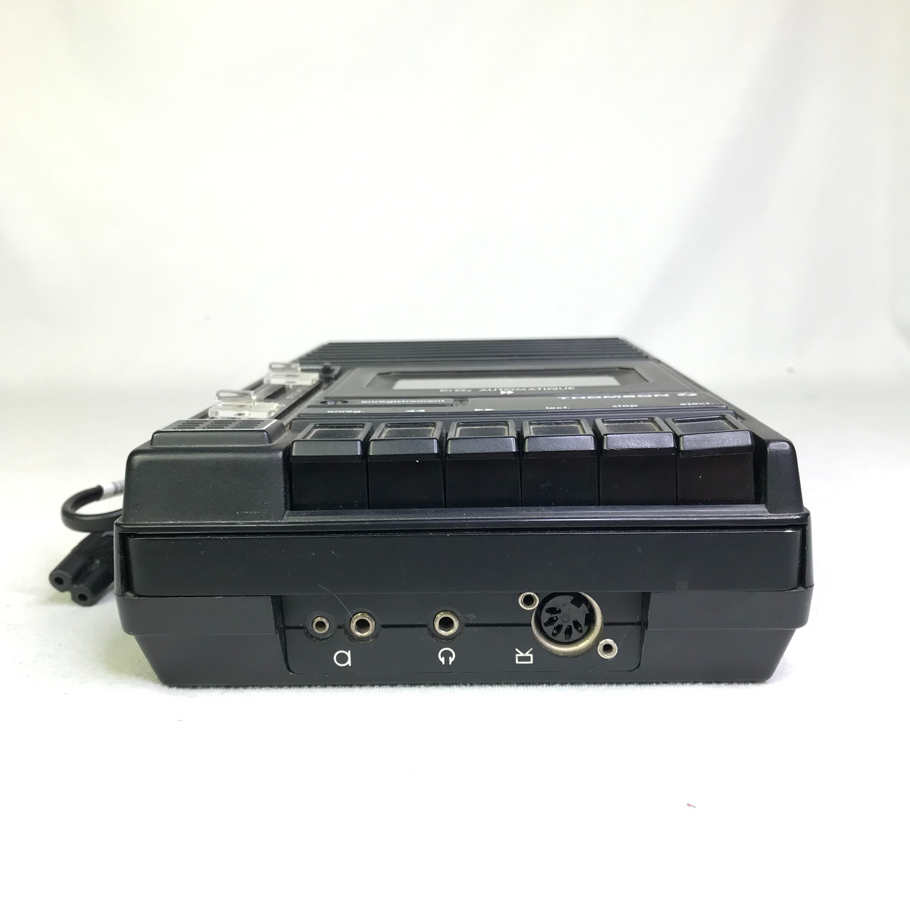  Magnétophone cassette Thomson MK 1397 vintage portatif  Bon état - Vue 3 - 