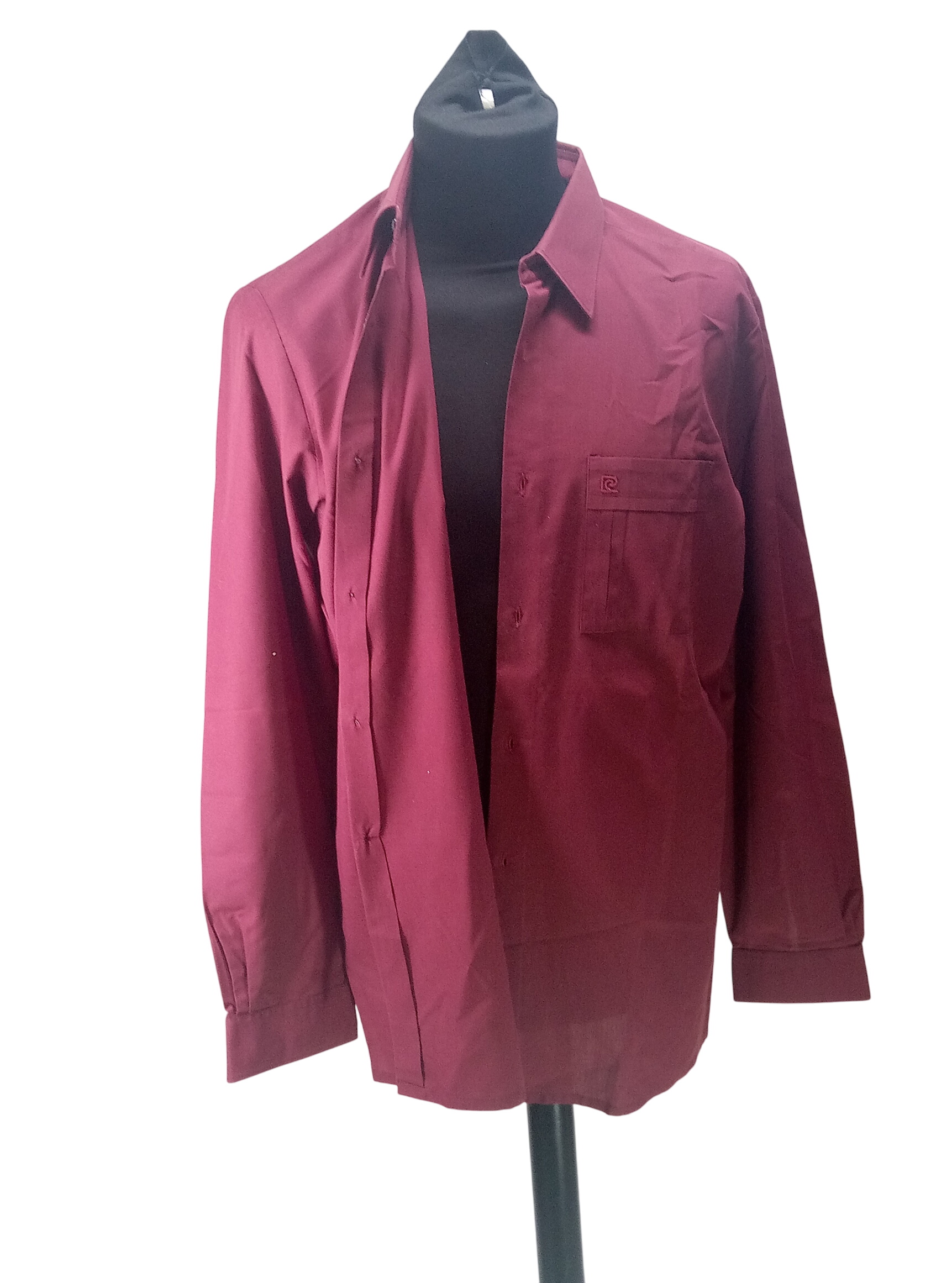 Chemise Bordeau Pierre Cardin Homme Taille 41 - Photo 0