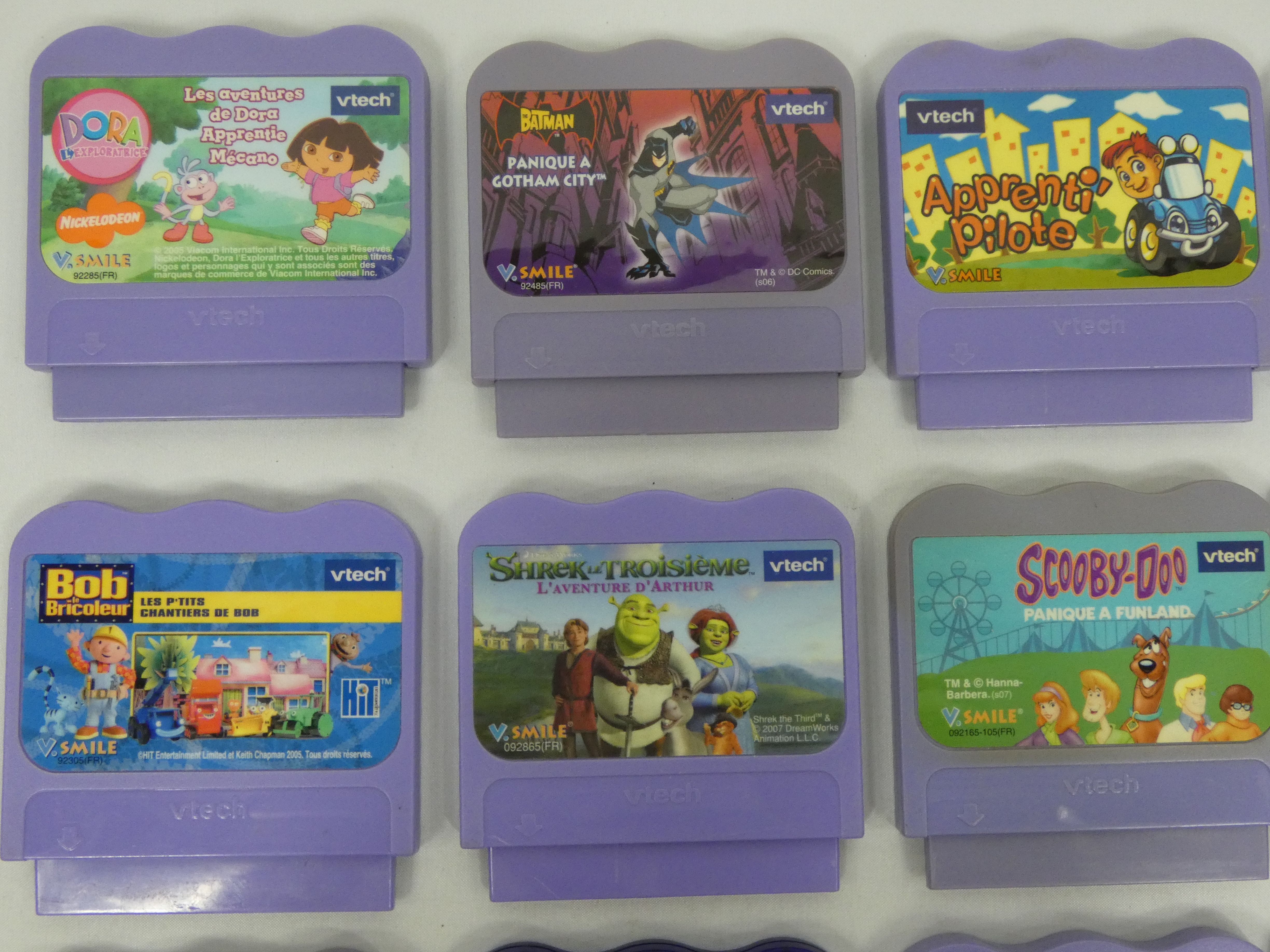 Lot de 13 jeux éducatifs V.Smile de chez Vtech - Très bon état - Photo 4