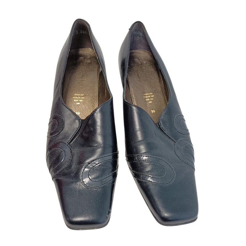 Chaussures à talons en cuir noires Sdeslo taille 39 - Photo 0
