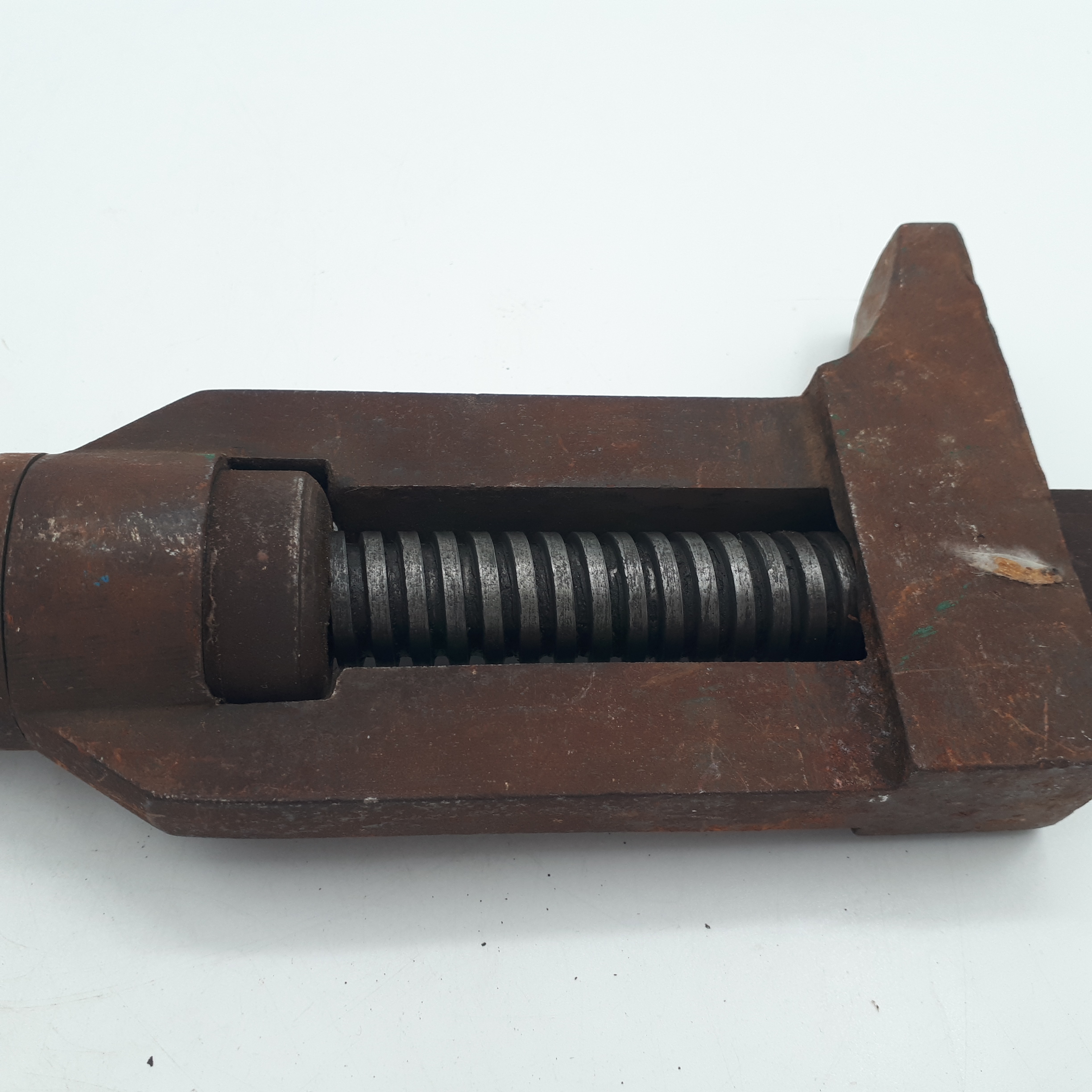 Ancienne Clef anglaise, ou clef à vis à bec simple - État correct - Photo 4