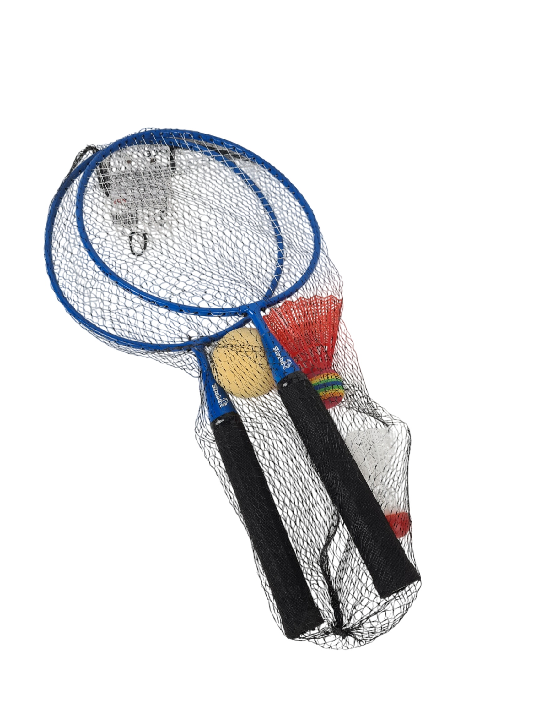Jeu d'extérieure - Badminton Set avec 3 balles - Simba - 46 cm - Photo 0
