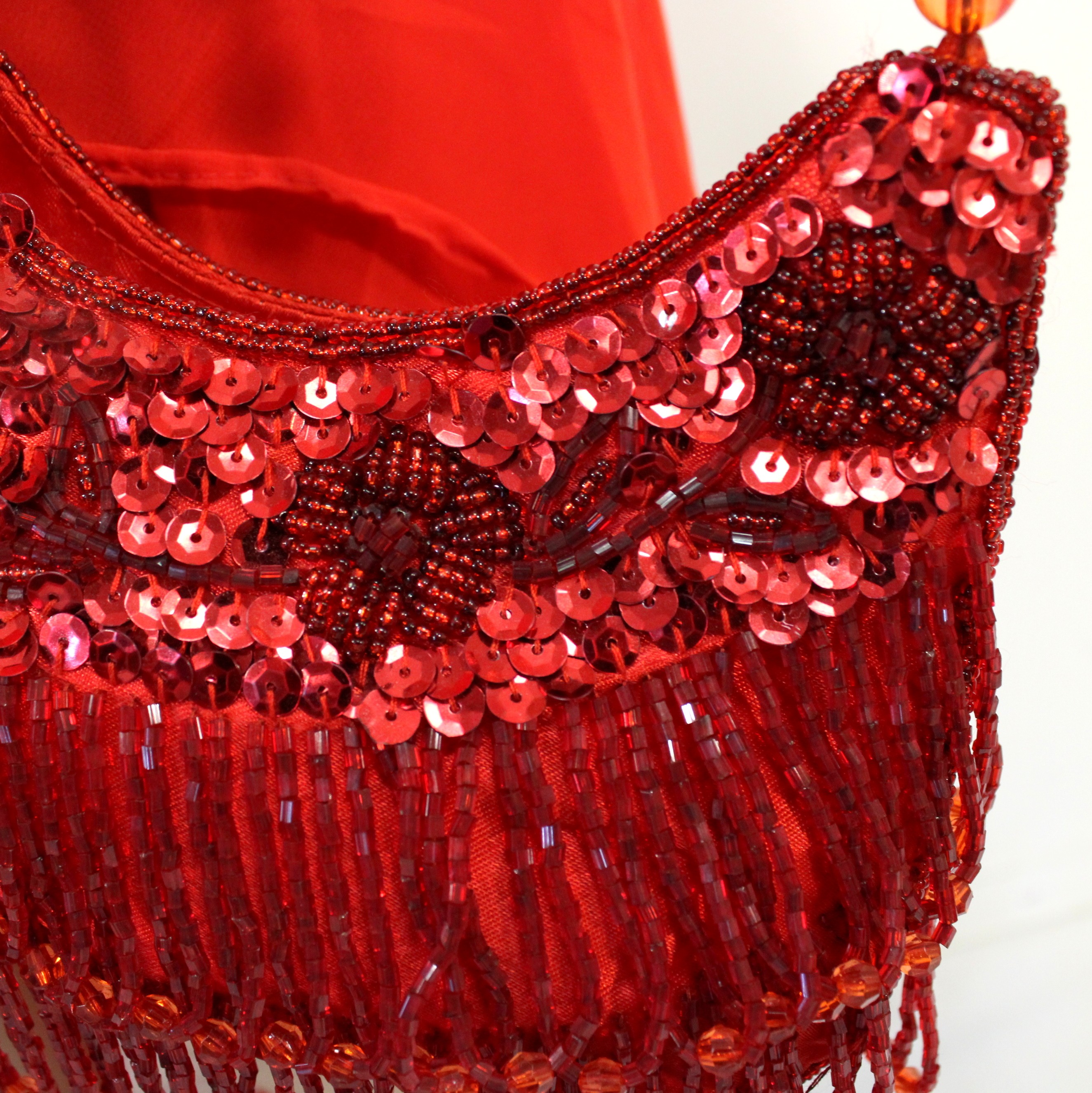 Robe Soirée & Sac à Main Rouge Taille Estimée 34 - Photo 7