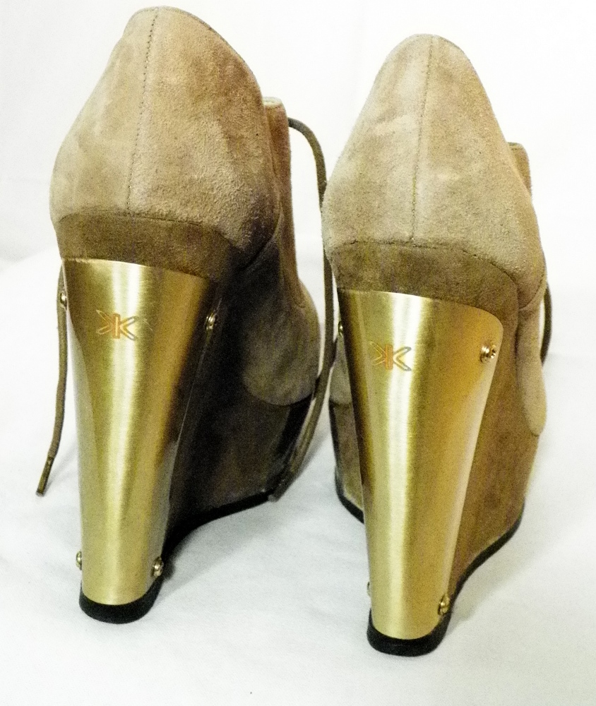 Chaussure Femme Beige à talon compensse - KOCCA P.38 État correct - Vue 2 - 