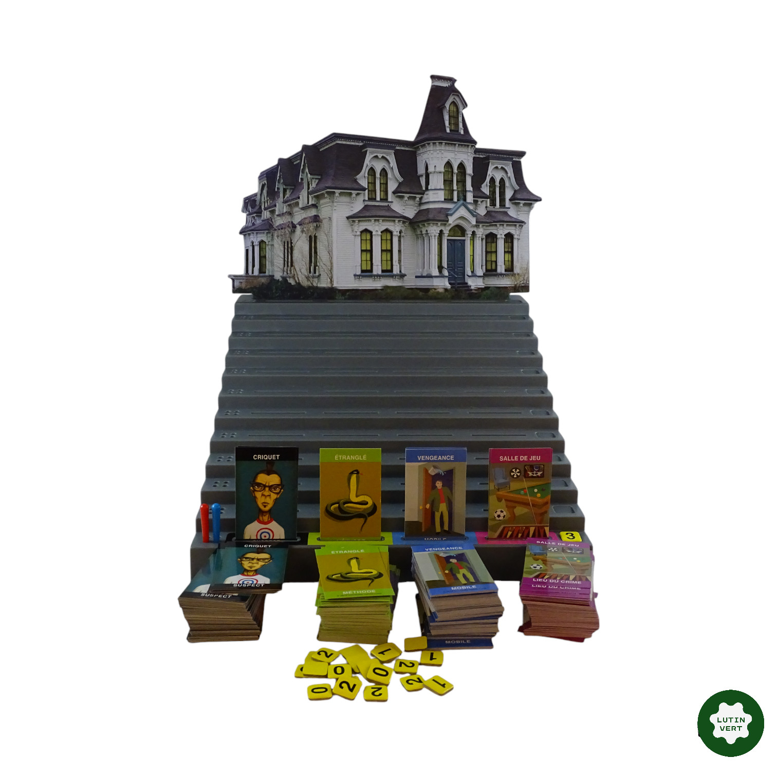 Meurtre Mystérieux au Manoir d'occasion UNIVERSITY GAMES - Dès 8 ans | Ref 9137  - Vue 2 - 