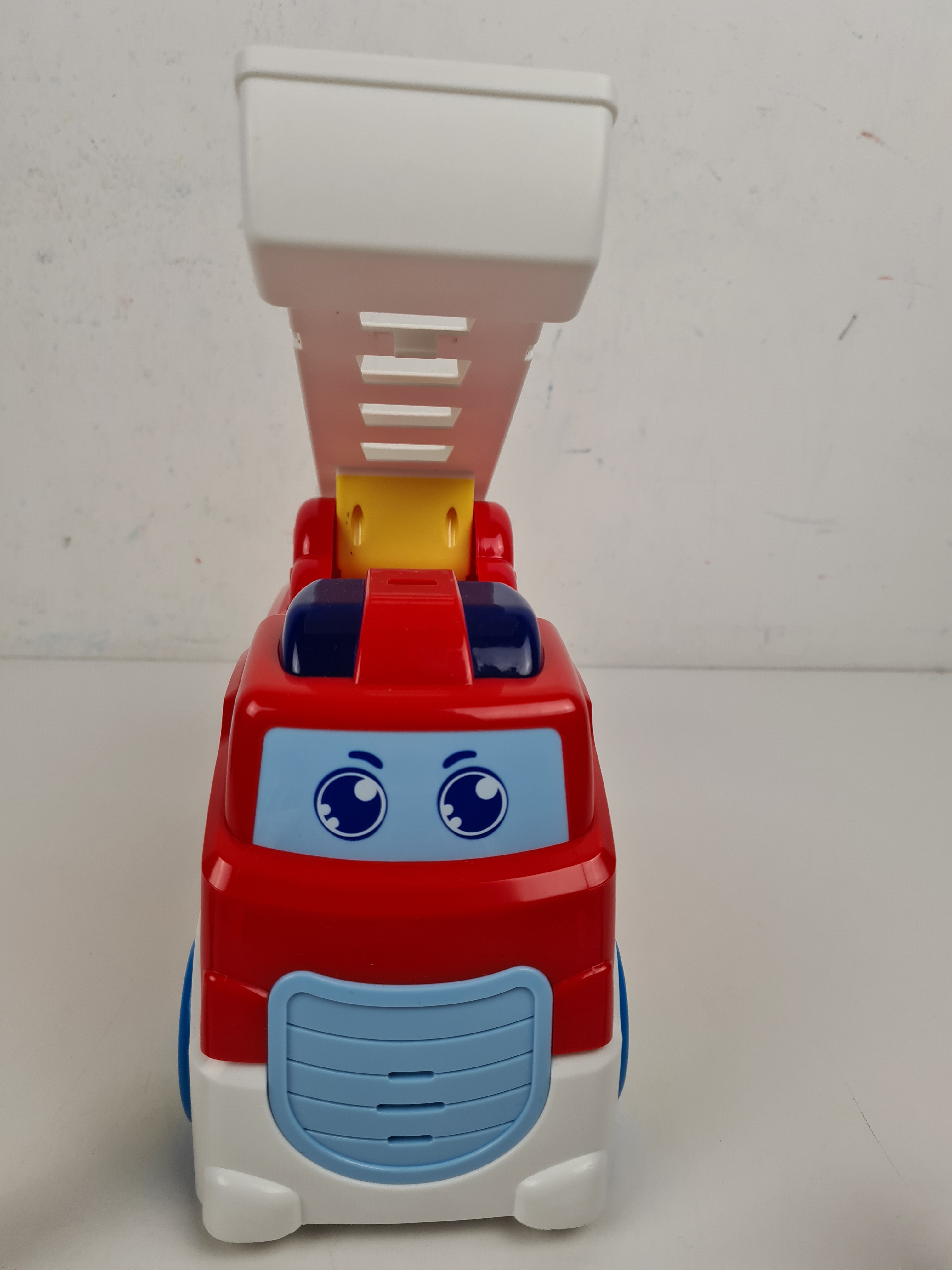 Voiture - Camion de pompiers interactif avec sons et lumière - 22 x 16 cm - Photo 2