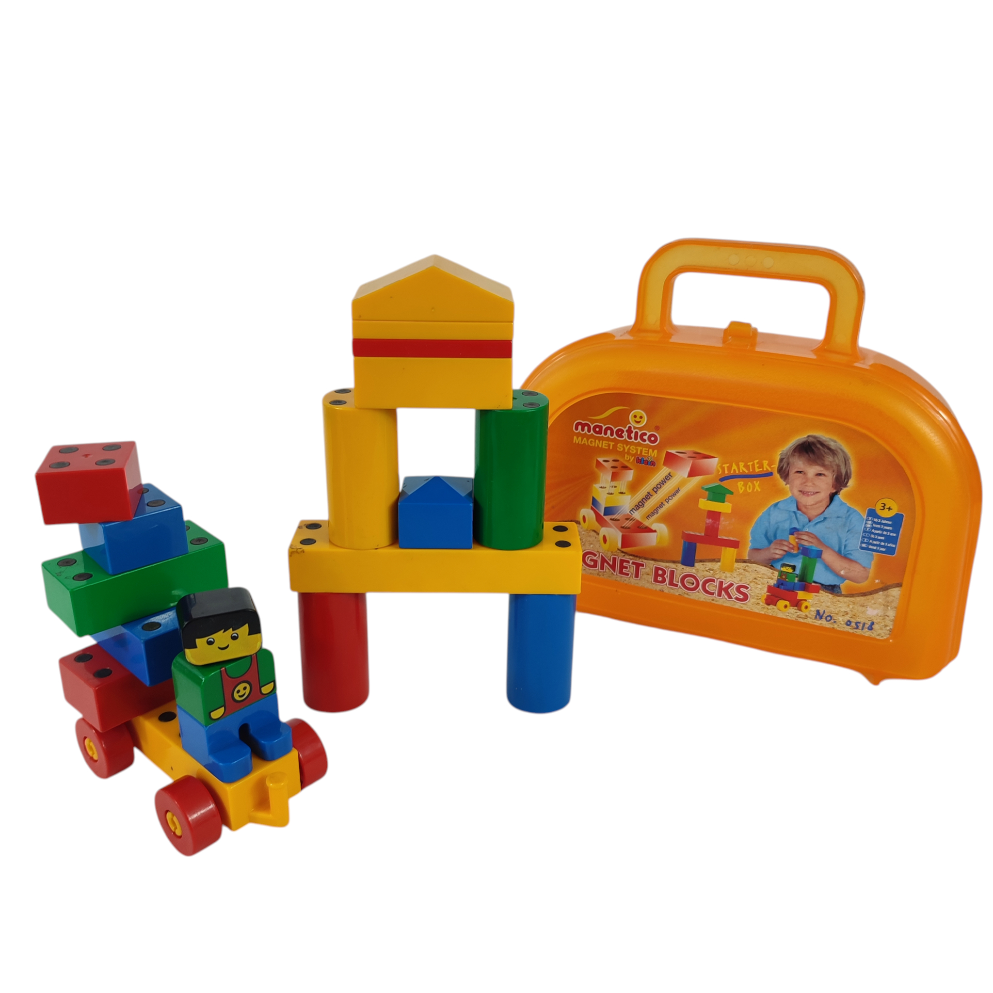 Acheter Malette de blocs de construction magnétique (18 pièces) - Manetico by Klein 1995 Bon état - 25,00 € Malette de blocs de construction magnétique (18 pièces) - Manetico by Klein 1995 Bon état - reconditionné disponible sur Label Emmaüs