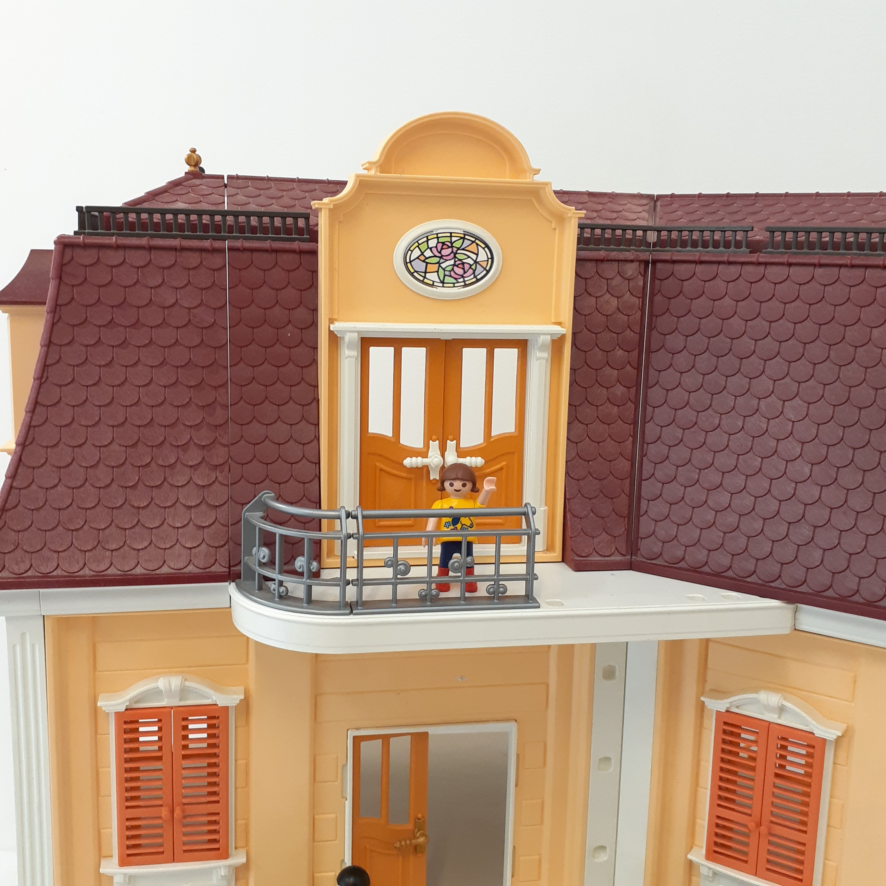 Playmobil 5302 et 5333 - Maison de ville et Chambre des enfants avec lits décorés Bon état - Vue 12 - 