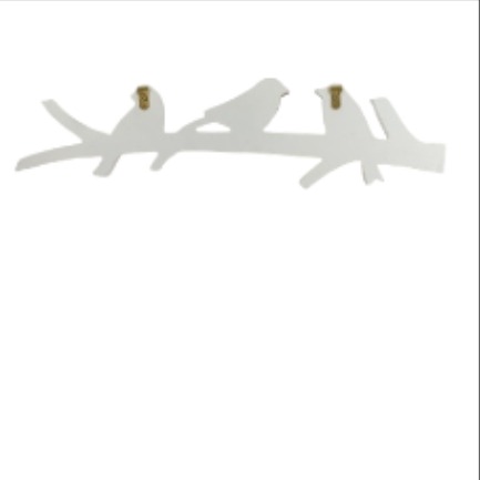 Porte manteaux mural oiseaux - Photo 1