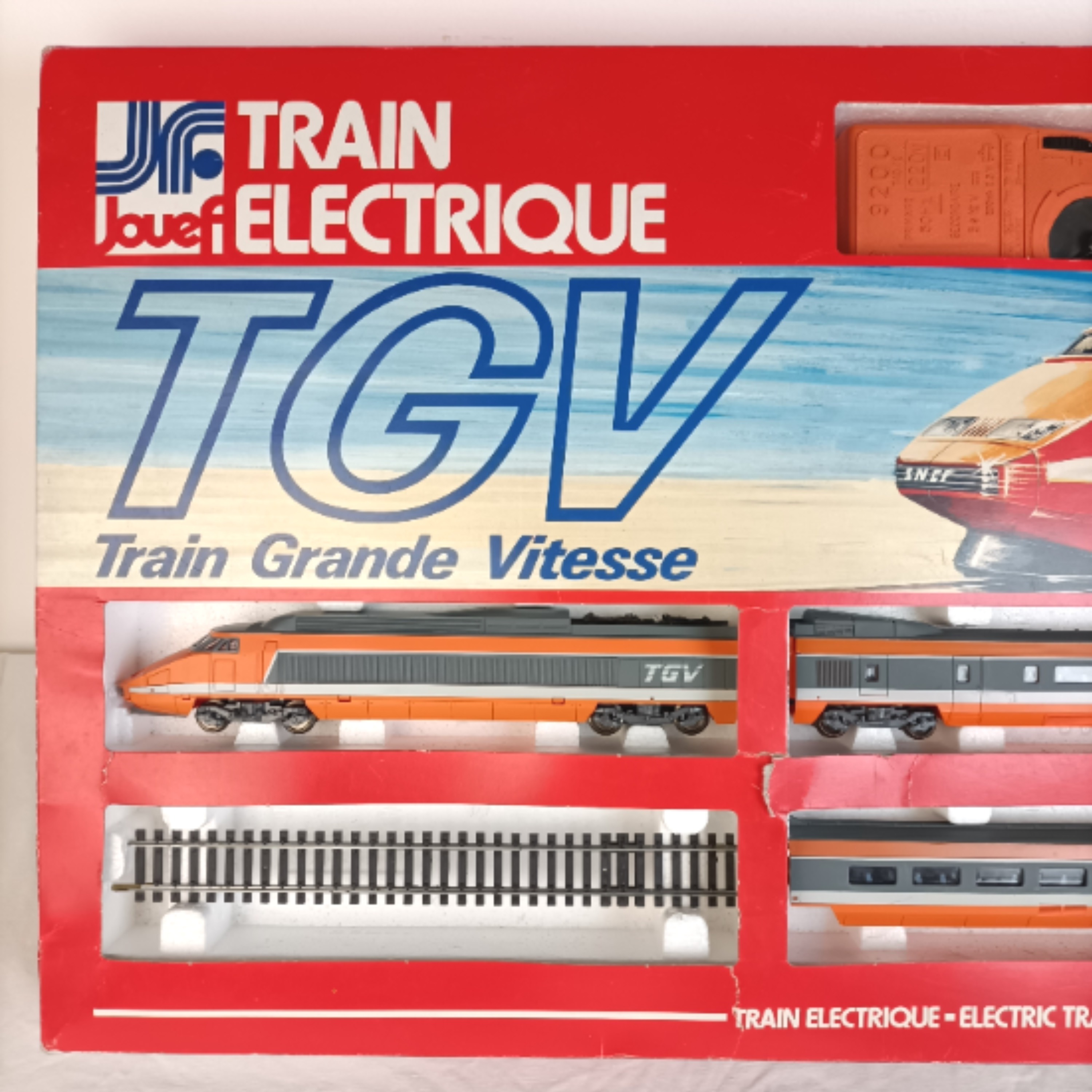 Train électrique HO TGV Jouef - État correct - Photo 2