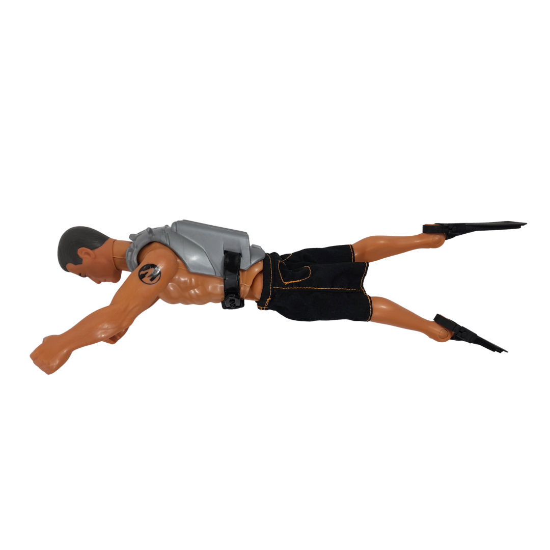 Action Man Nageur – Hasbro 1995 – Figurine originale – Parfait état + tenue supplémentaire Très bon état - Vue 2 - 