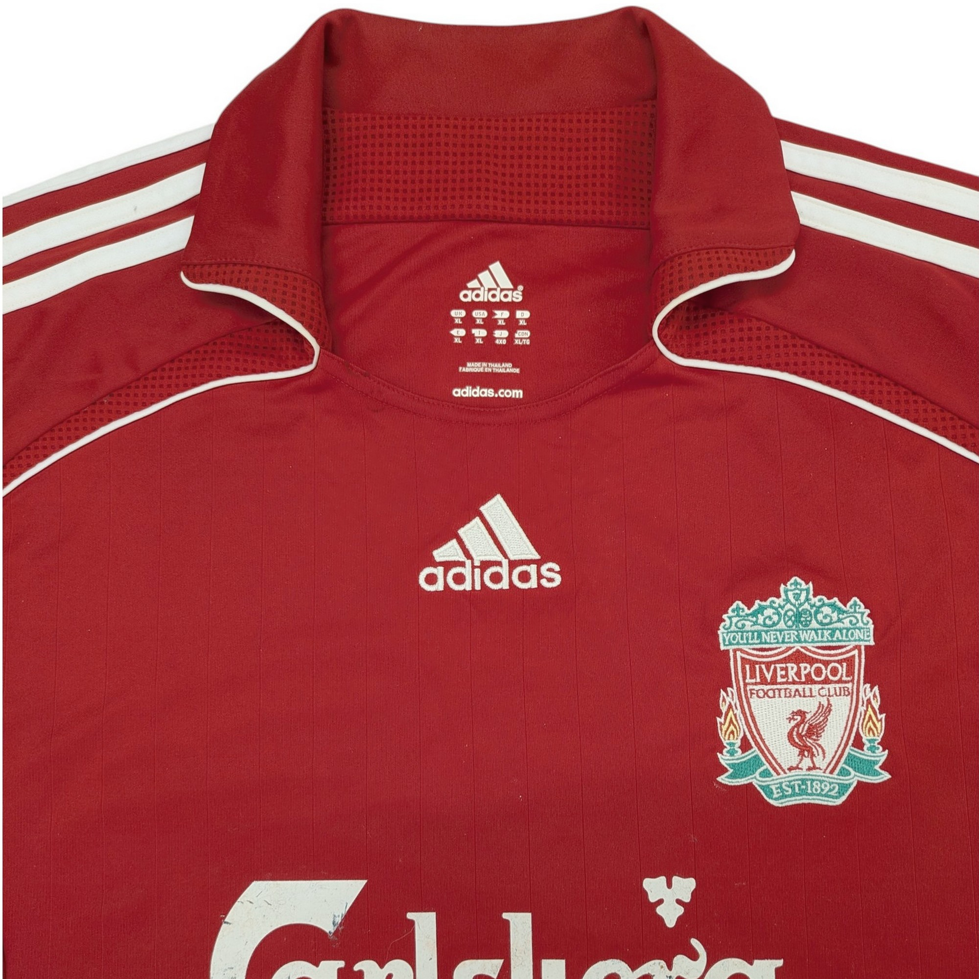 Maillot football Adidas T XL Vintage Liverpool Carlsberg 2006/2008 - Photo 1