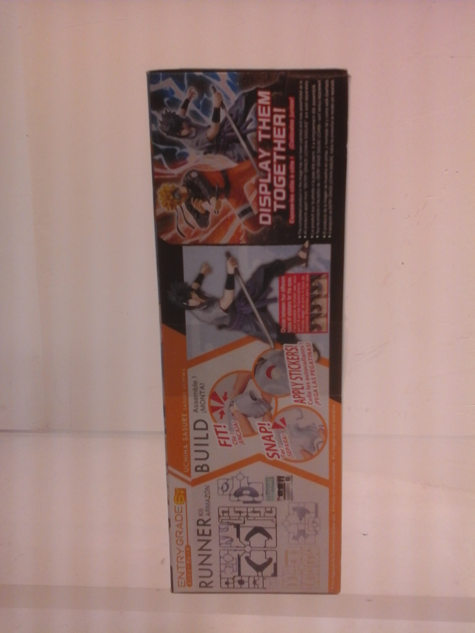 Figurine NARUTO SHIPPUDEN-UCHIHA SASUKE ,Model kit BANDAI NAMCO, GRADE 6+, 33 pieces-neuf Comme neuf - Vue 4 - 