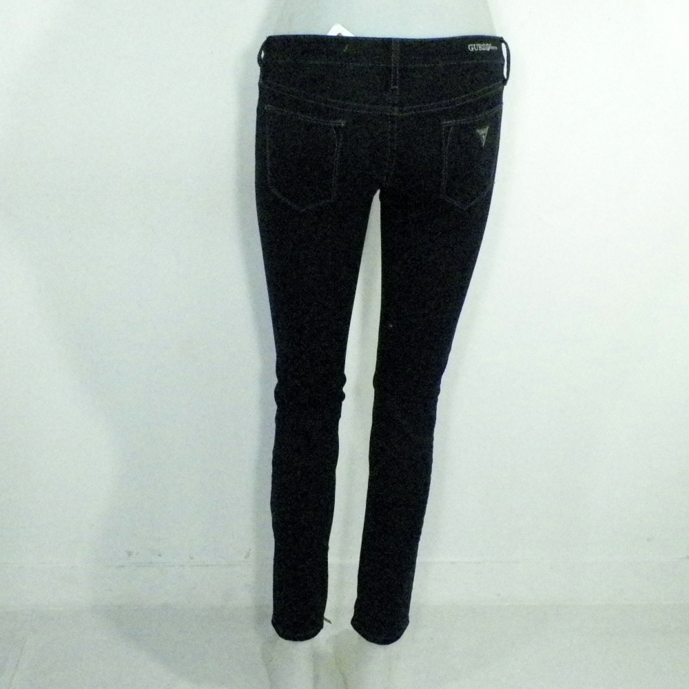 Jean's Femme Noir GUESS Taille Estimée 34.  - Vue 2 - 