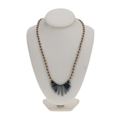 Collier  perles pendentif - femme - Label Emmaus - Modalova