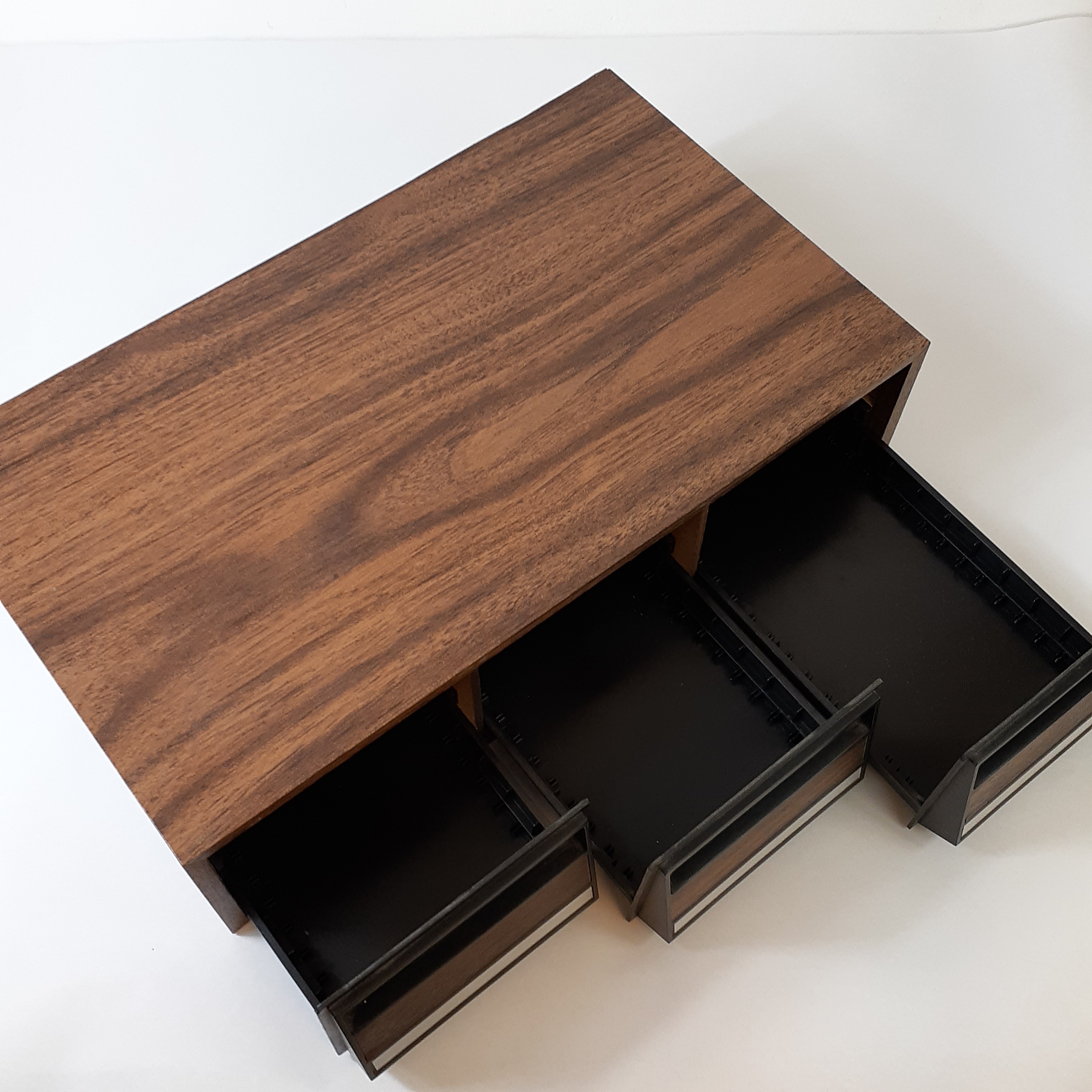Rangement K7 audio style rétro - Photo 2
