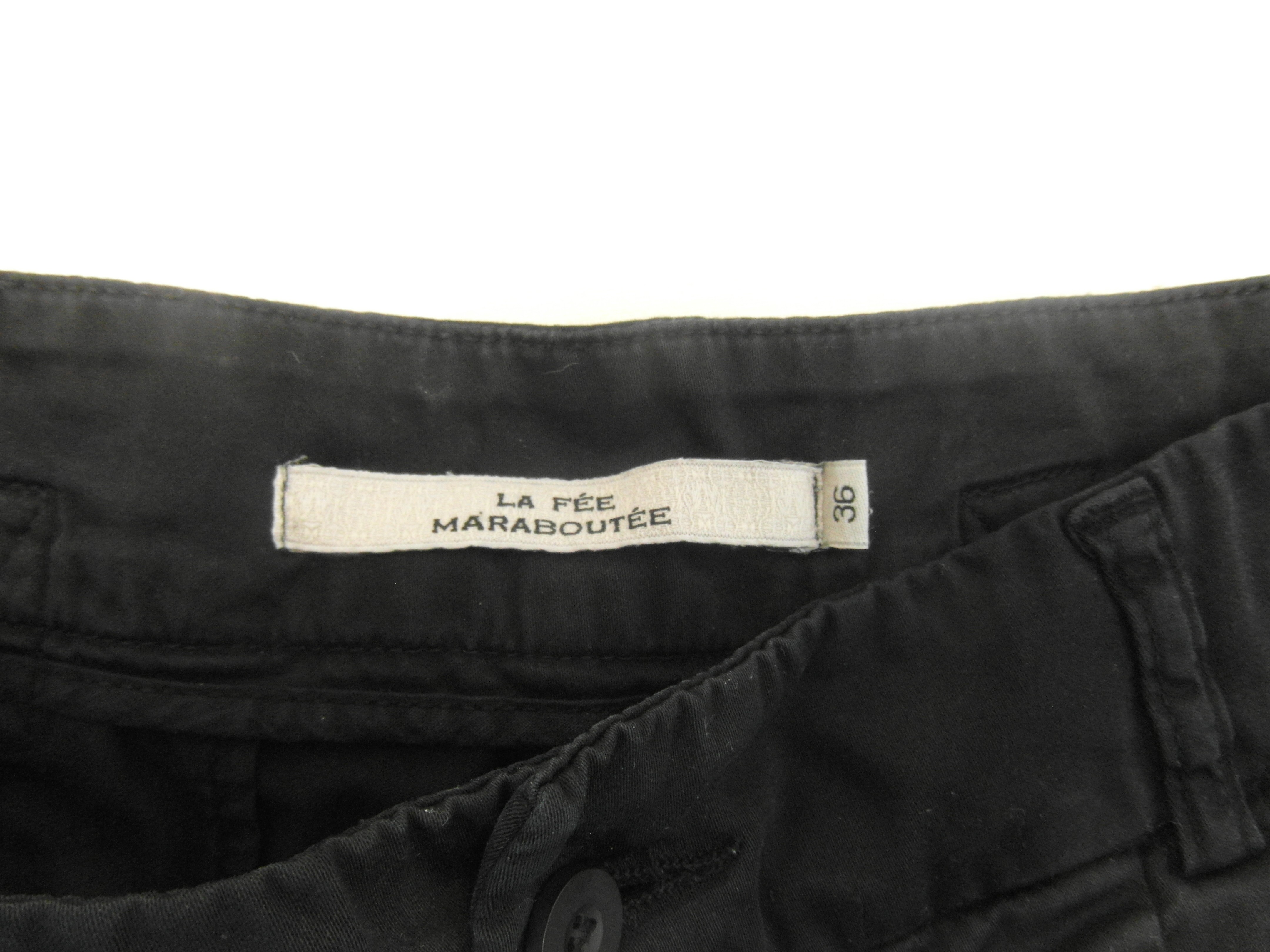 Pantalon noir La fée Maraboutée taille (36) - Photo 6