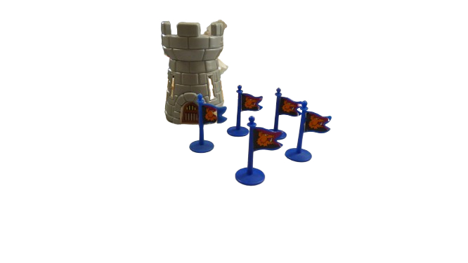 Jeu Donjon et Catapultes (1 brique manquante) - Bon état - Photo 7