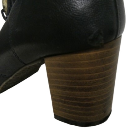 Jonny's bottes noir en cuir pour Femme poiture - 34 - Photo 5