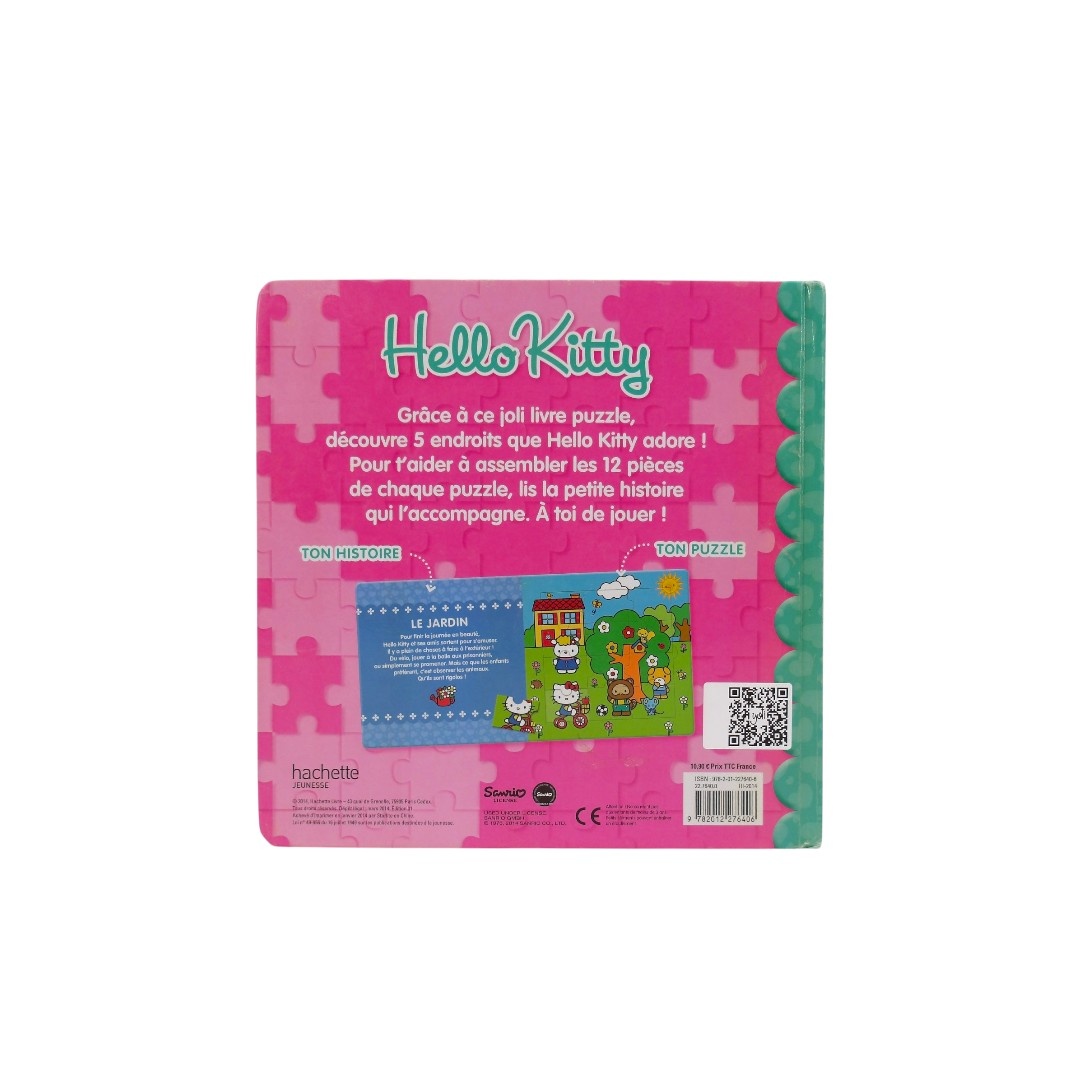 Puzzle livre - Hello Kitty 5- x12 pièces - Édition 2014 Très bon état - Vue 2 - 