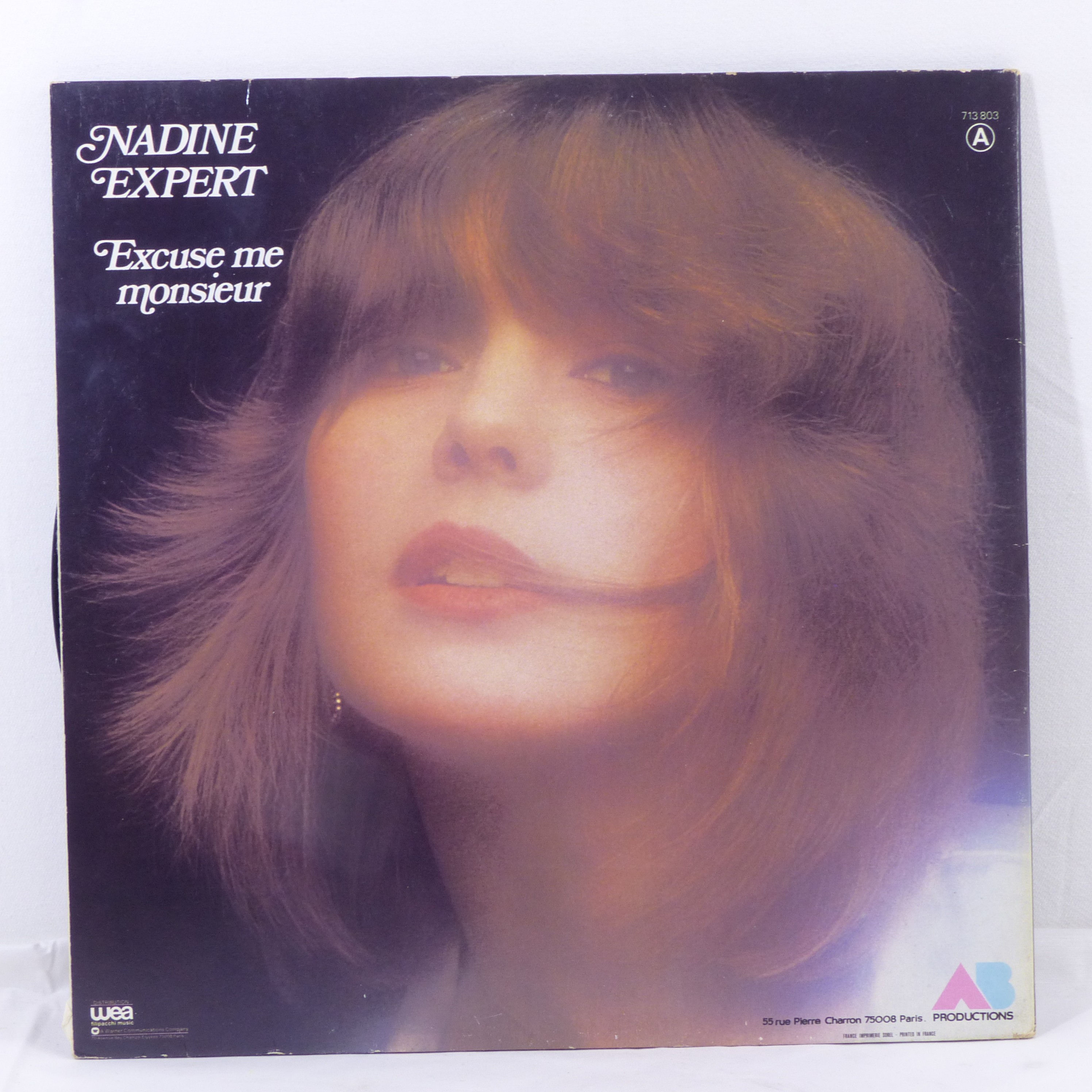 Vinyle 33T Nadine Expert / Excuse Me Monsieur - AB Productions 1978 Bon état - Vue 2 - 