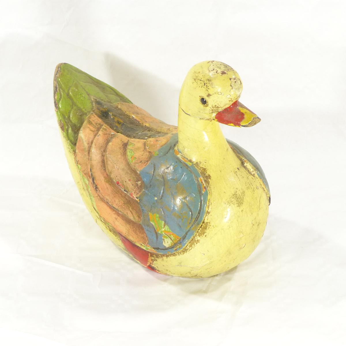 Statue De Canard Musclé En Résine – Design Humoristique, Dimensions 9,9 X 4,5 X 11,2 Cm | Décoration Bureau, Salon, étagère