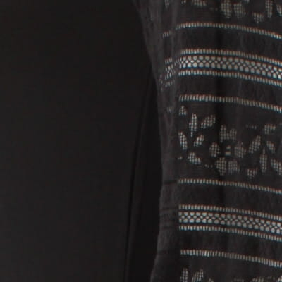Body noir imprimé - Femme - TISSAIA - Taille 38/40 - Photo 3