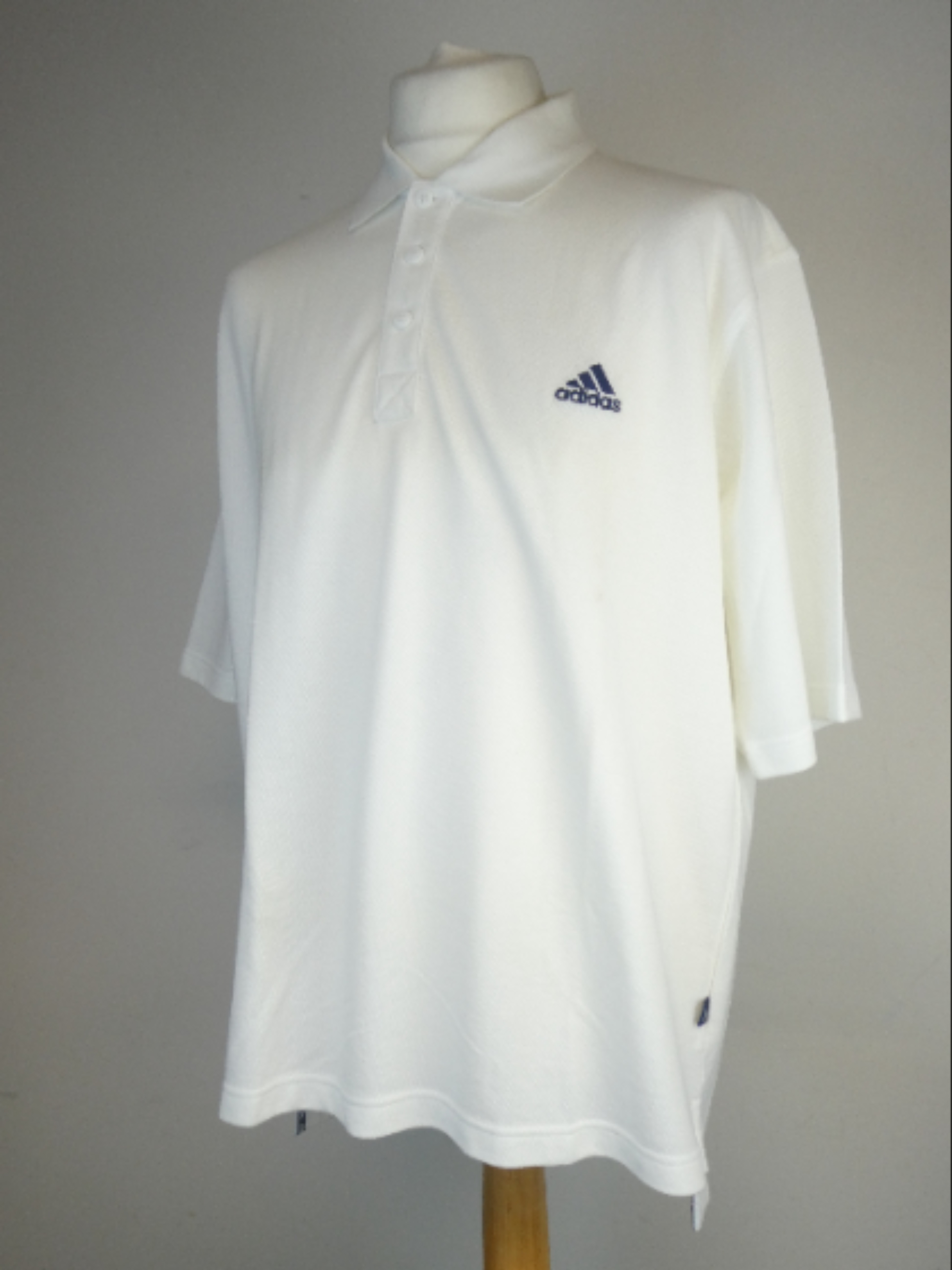 Adidas - Polo blanc - XL - Photo 1