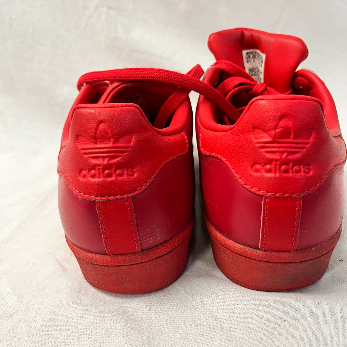Basket rouge femme, Adidas Superstar, taille38 Bon état - Vue 2 - 
