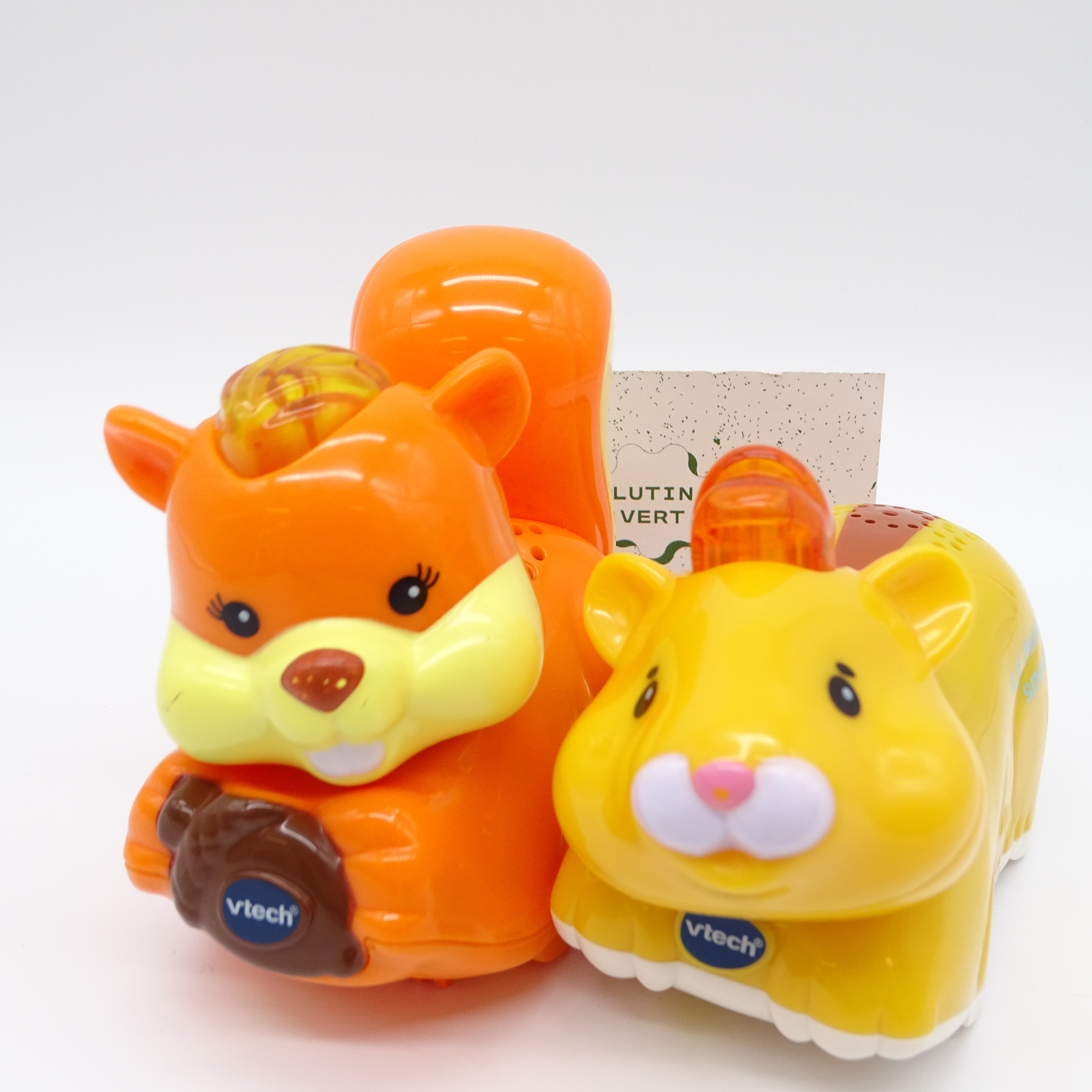 Noisette et Hamster sportif « Tut tut animaux » d'occasion VTECH - Dès 1 an | Ref 13594  -  reconditionné disponible sur Label Emmaüs
