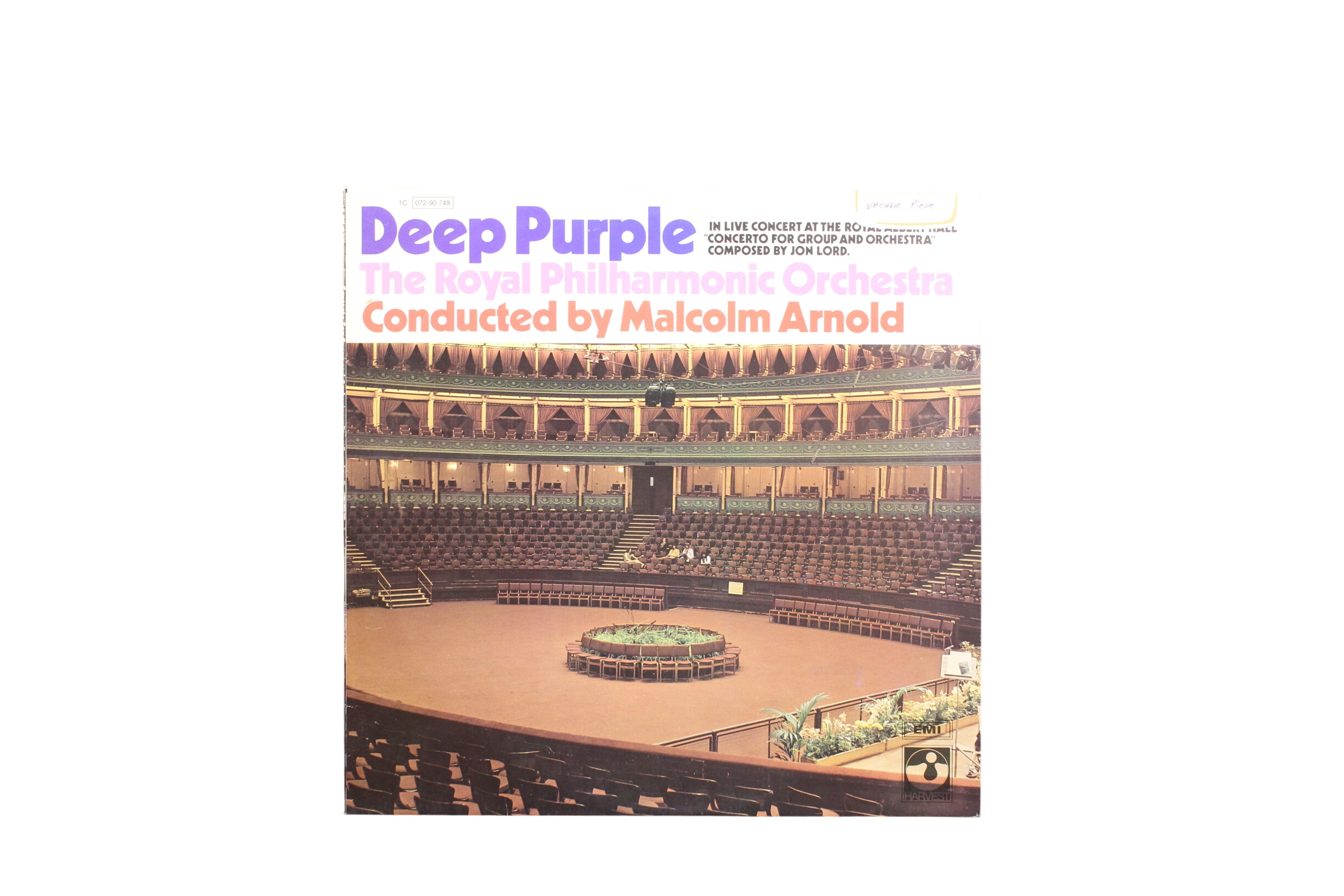 Acheter Vinyle 33T Deep Purple /The Royal Philharmonic Orchestra - Harvest Bon état - 38,00 € Vinyle 33T Deep Purple /The Royal Philharmonic Orchestra - Harvest Bon état - reconditionné disponible sur Label Emmaüs